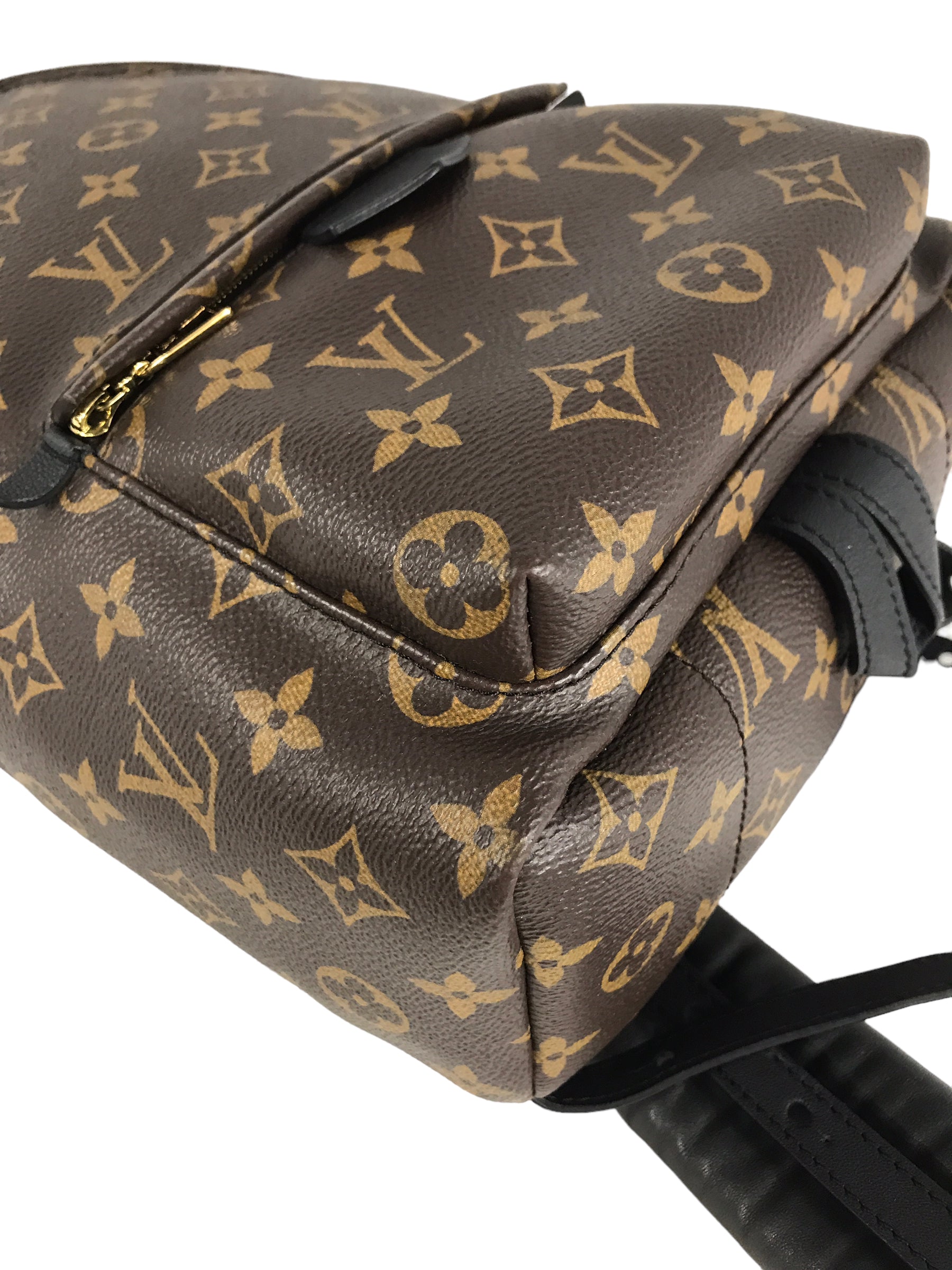 Monogram Coated Canvas Palm Springs PM Backpack w/GHW