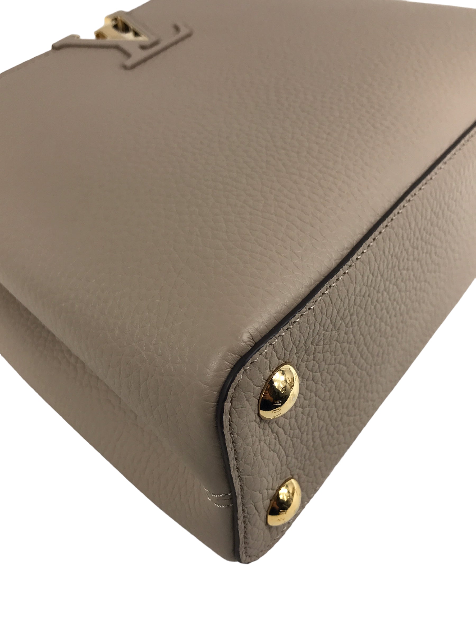 Nude Taurillon Leather Capucines BB Bag w/Python Handle and GHW- ON LAYAWAY