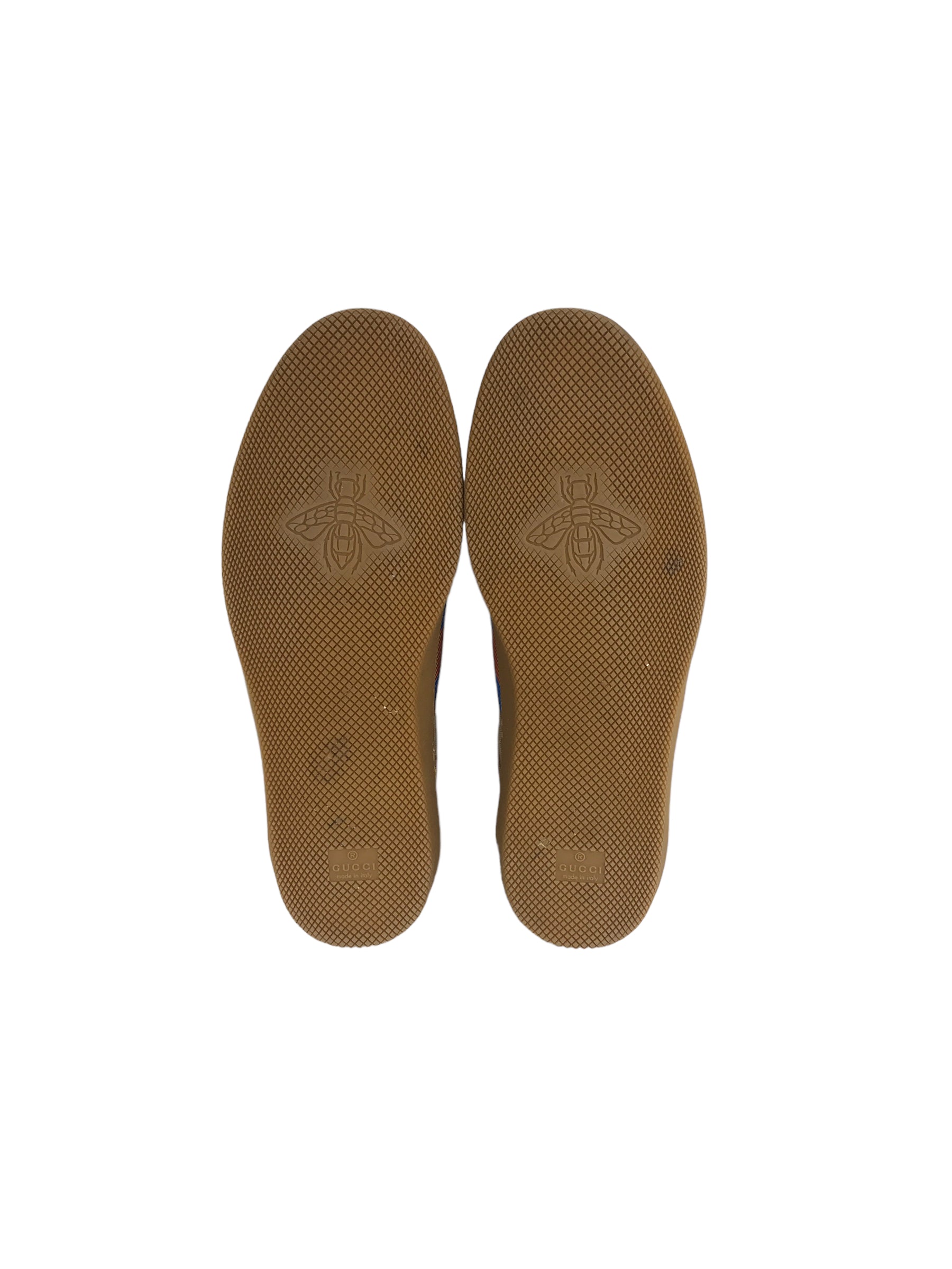 Brown Suede/Brown Monogram Web Men's G74 Sneakers
