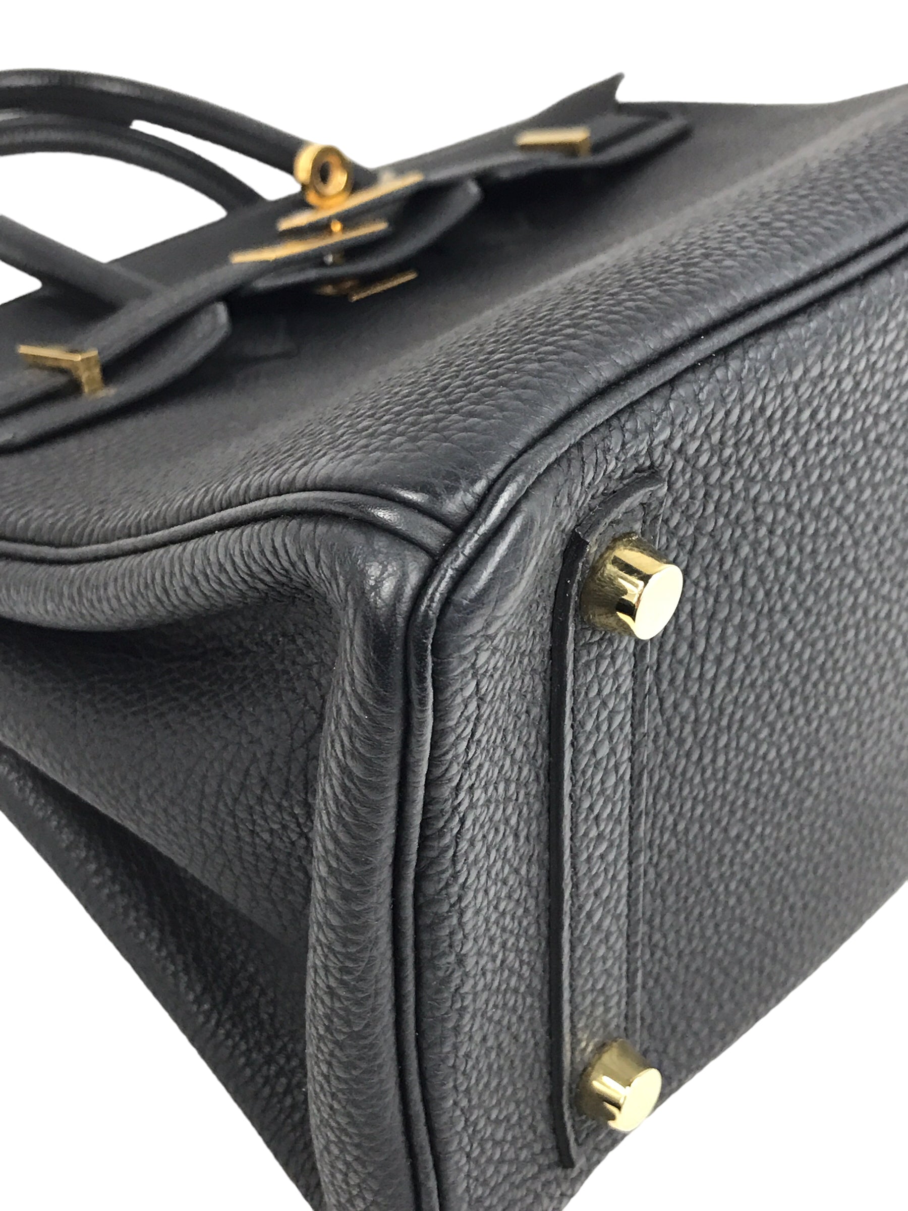 Black Togo Birkin 25 w/GHW