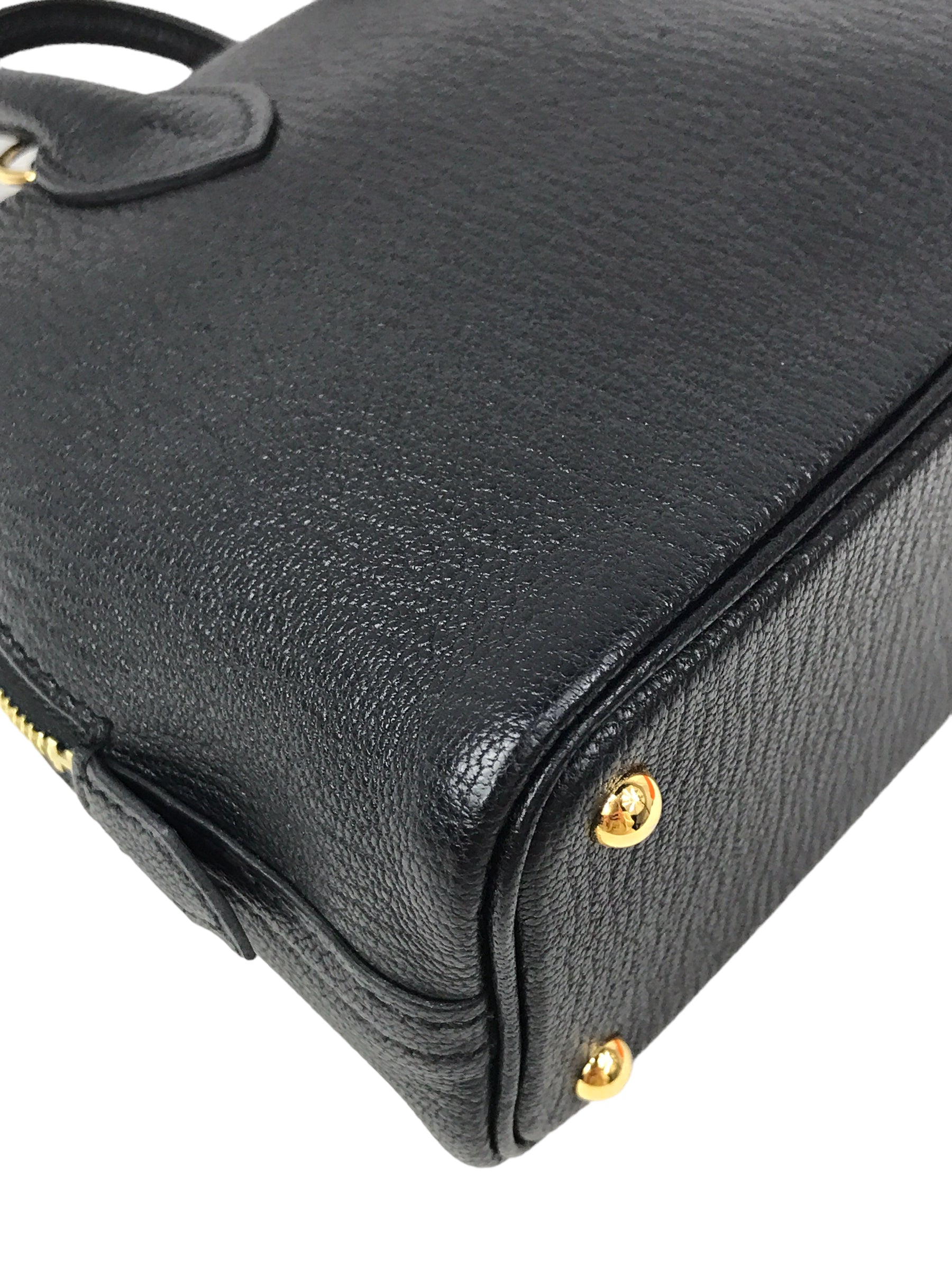 Black Chevre Mysore Bolide 1923 Mini Bag
