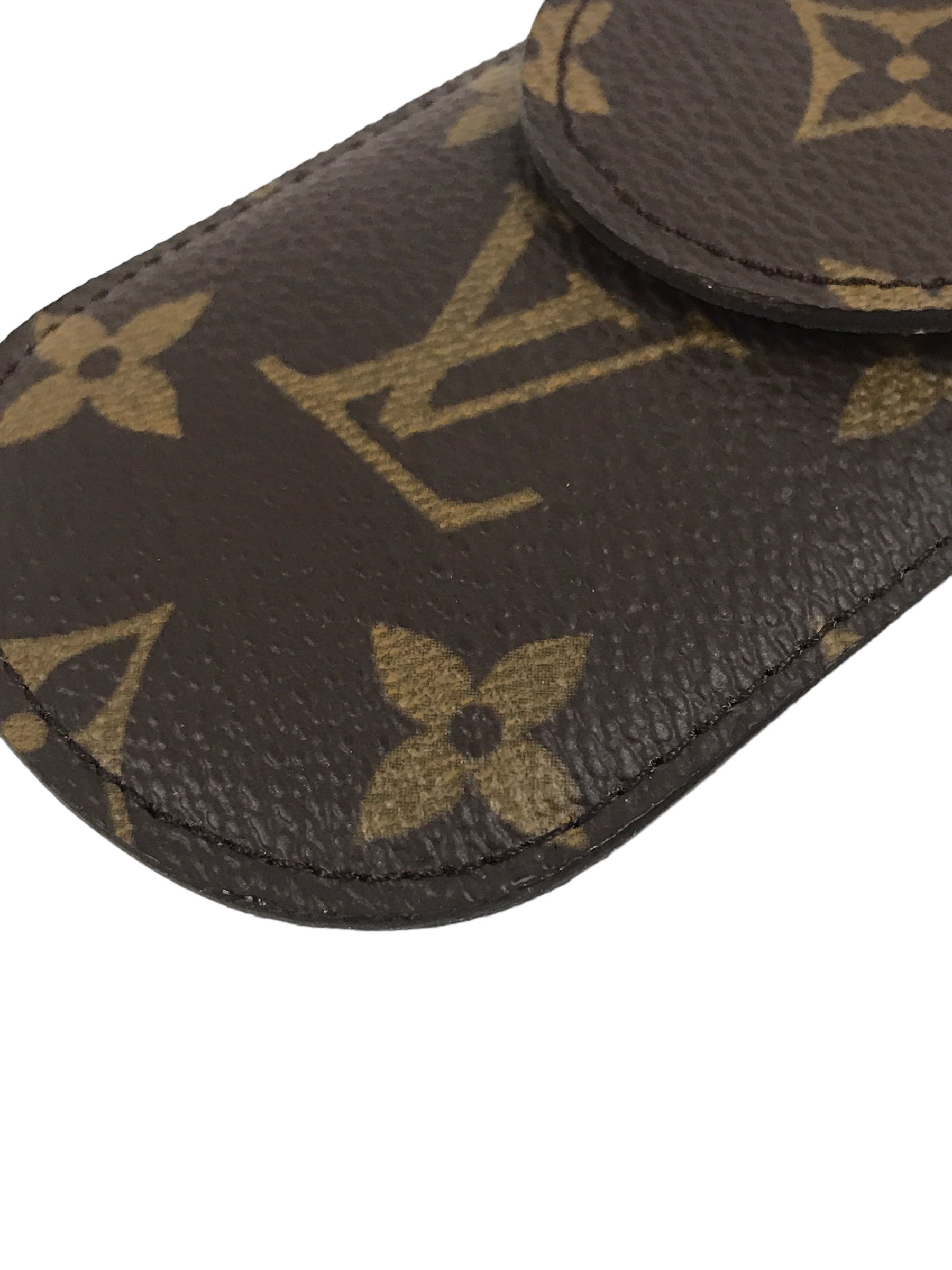 Monogram Coated Canvas Pen Pouch Holder