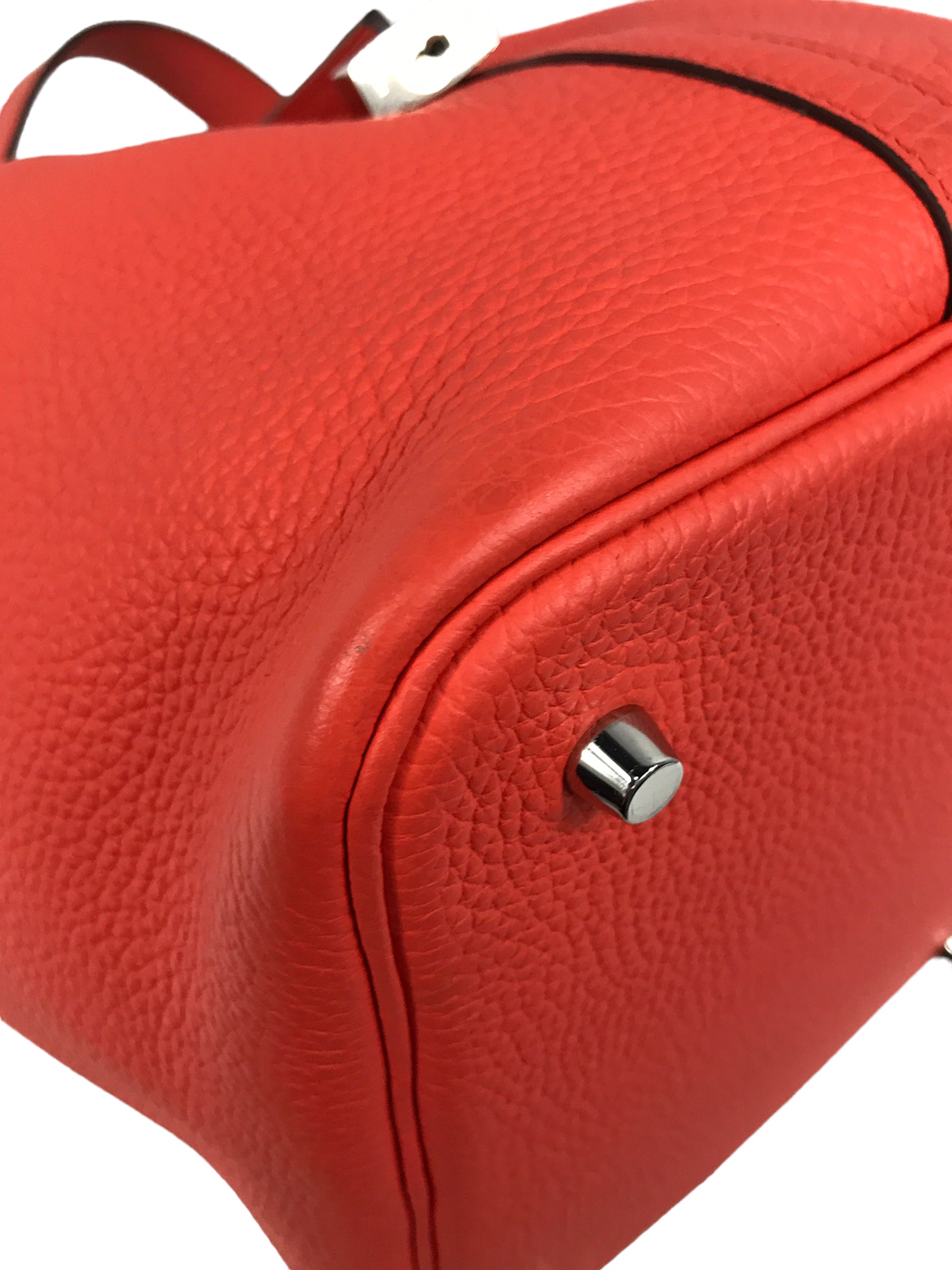 Poppy Orange Clemence Picotin 22 w/PHW