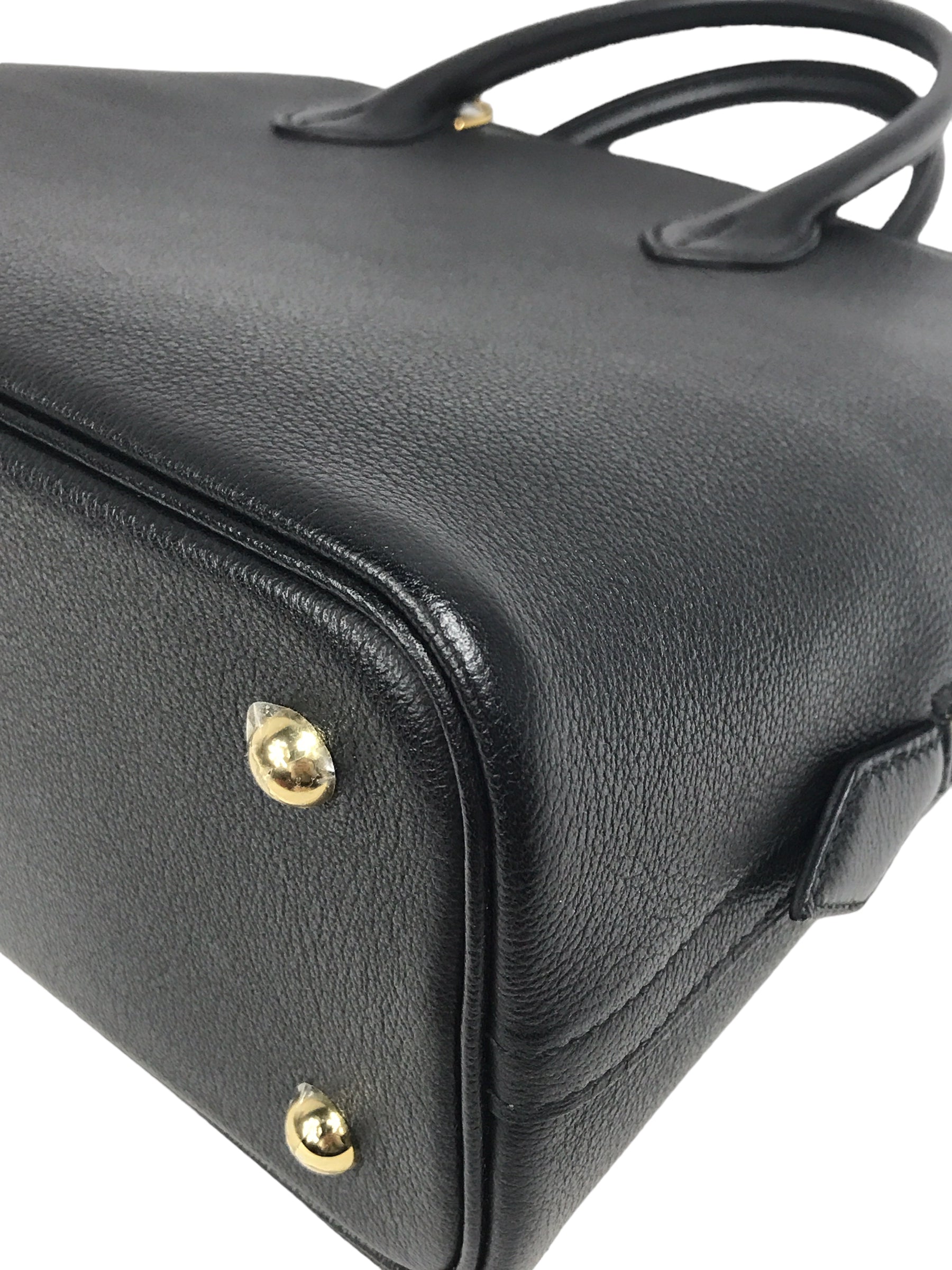 Black Novillo Leather Bolide 1923 30 Bag w/ GHW