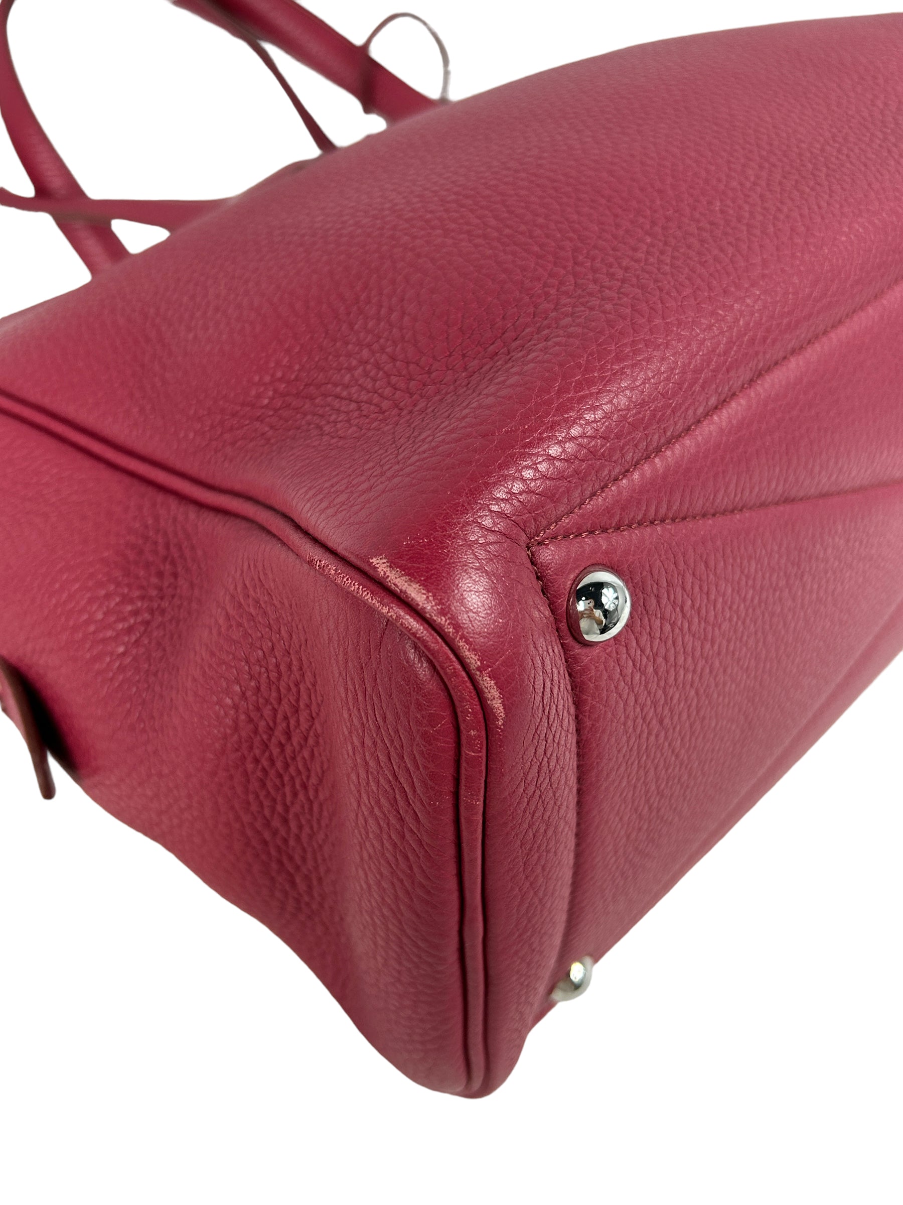 Clemence Bose De Rose Victoria 35 Shoulder Bag w/PHW