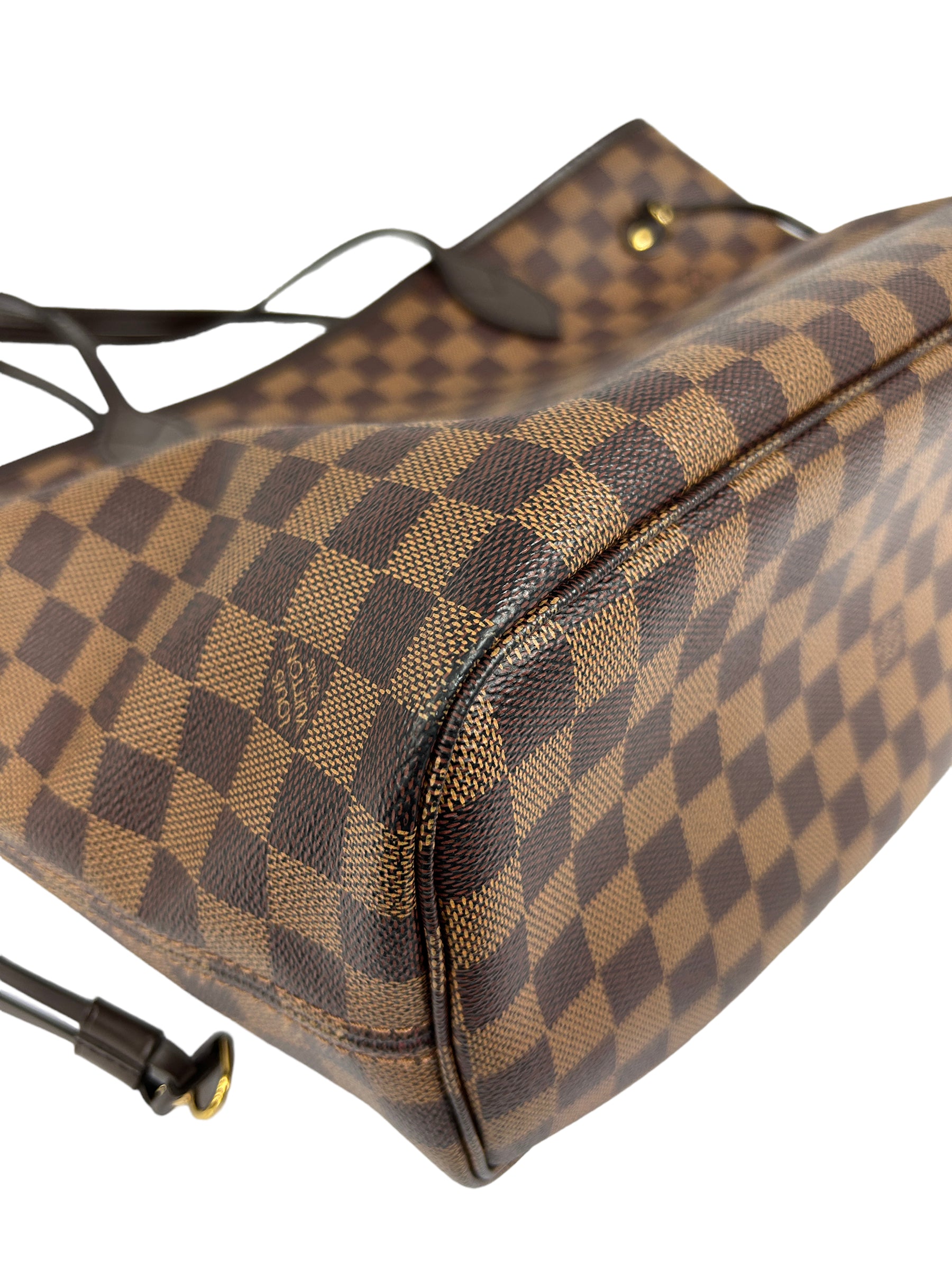 Damier Ebene Monogram Neverfull MM w/GHW