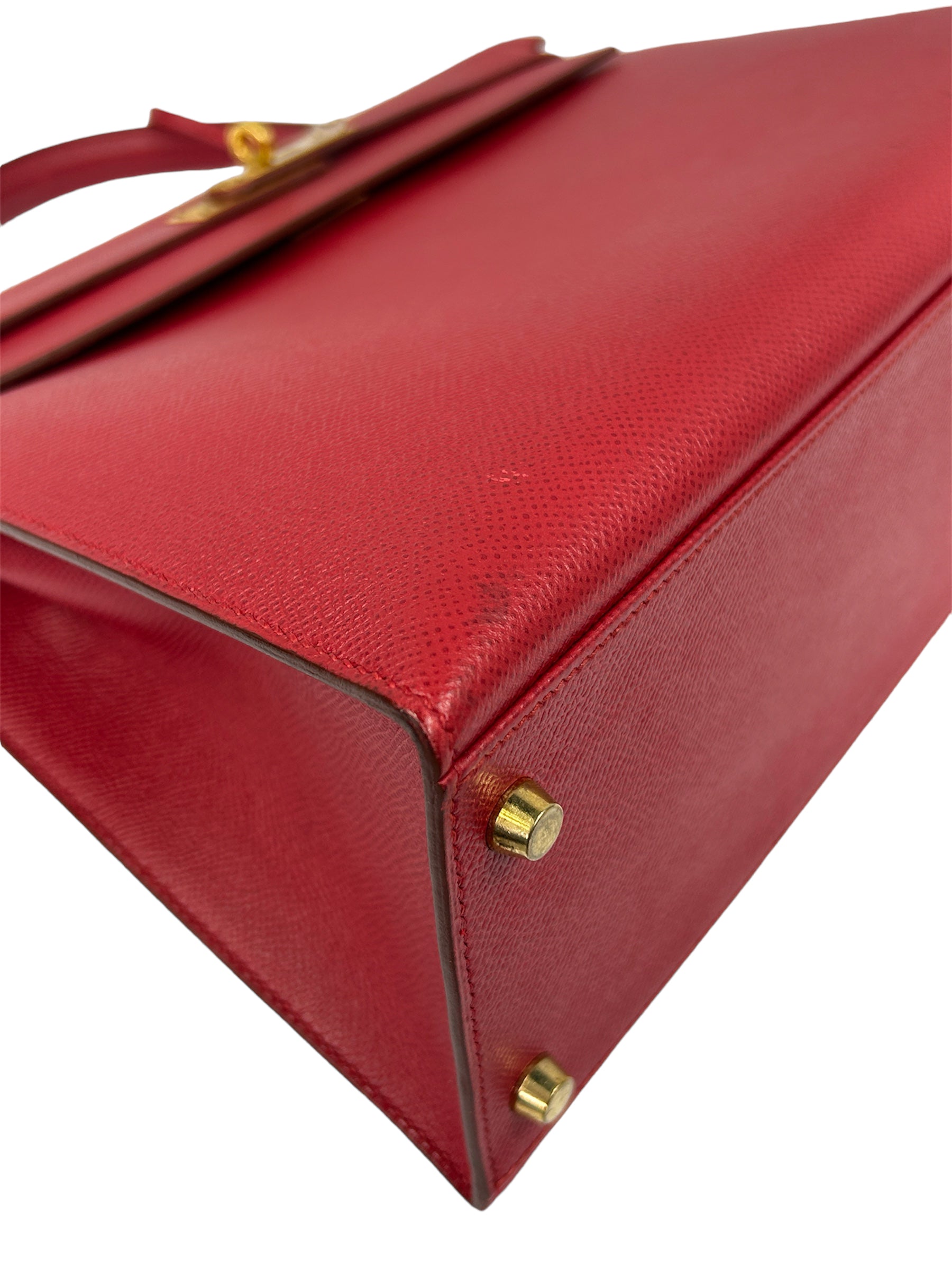 Hermes Rouge Epsom Kelly 32 w/GHW