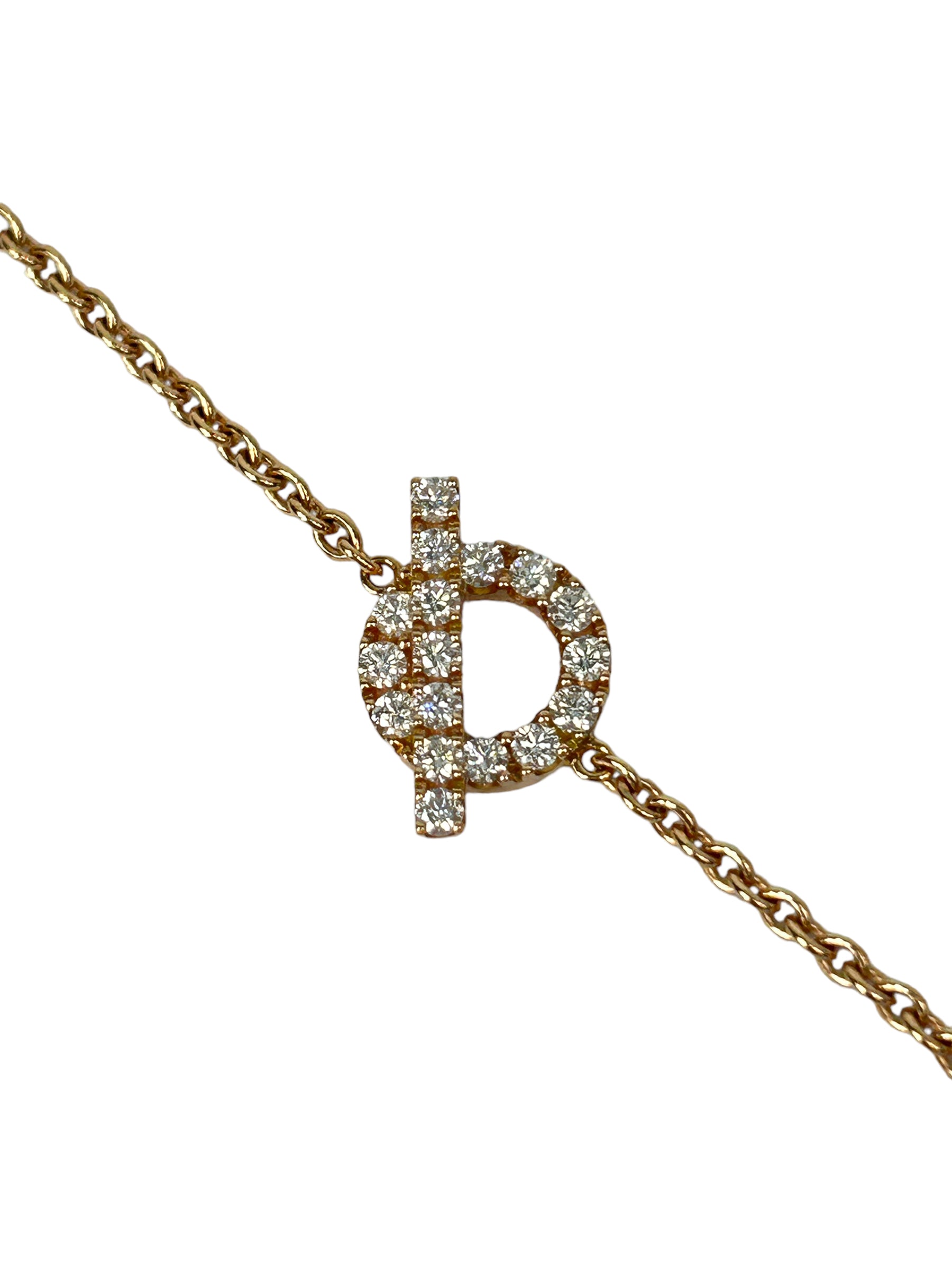 Finesse 18 Diamonds & Rose Gold Bracelet