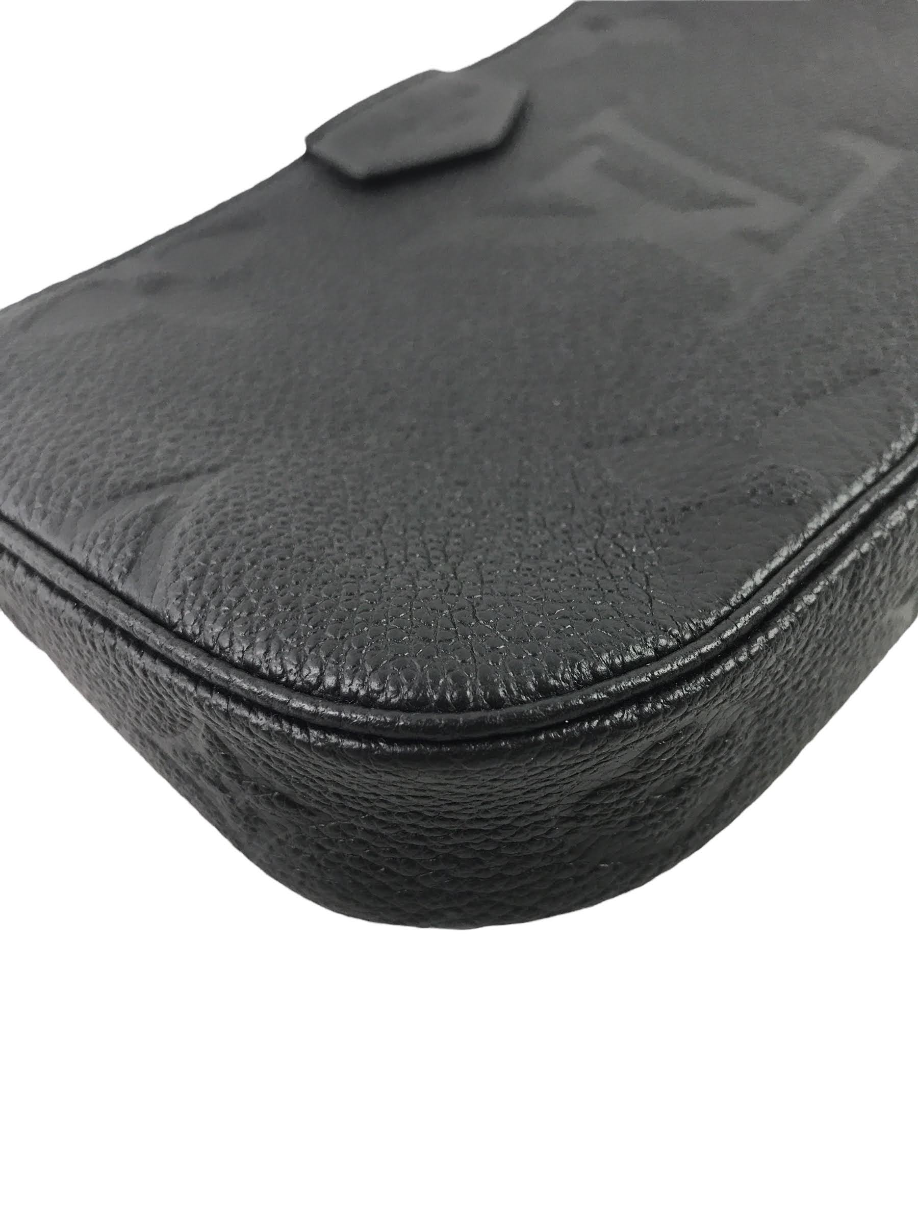 Black Monogram Empreinte Leather Multi Pochette Accessoires W/GHW