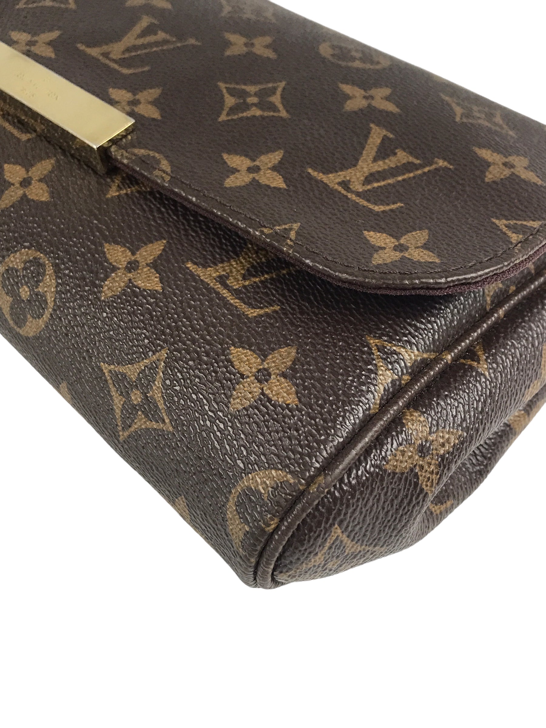 Monogram Coated Canvas Favorite PM W/GHW