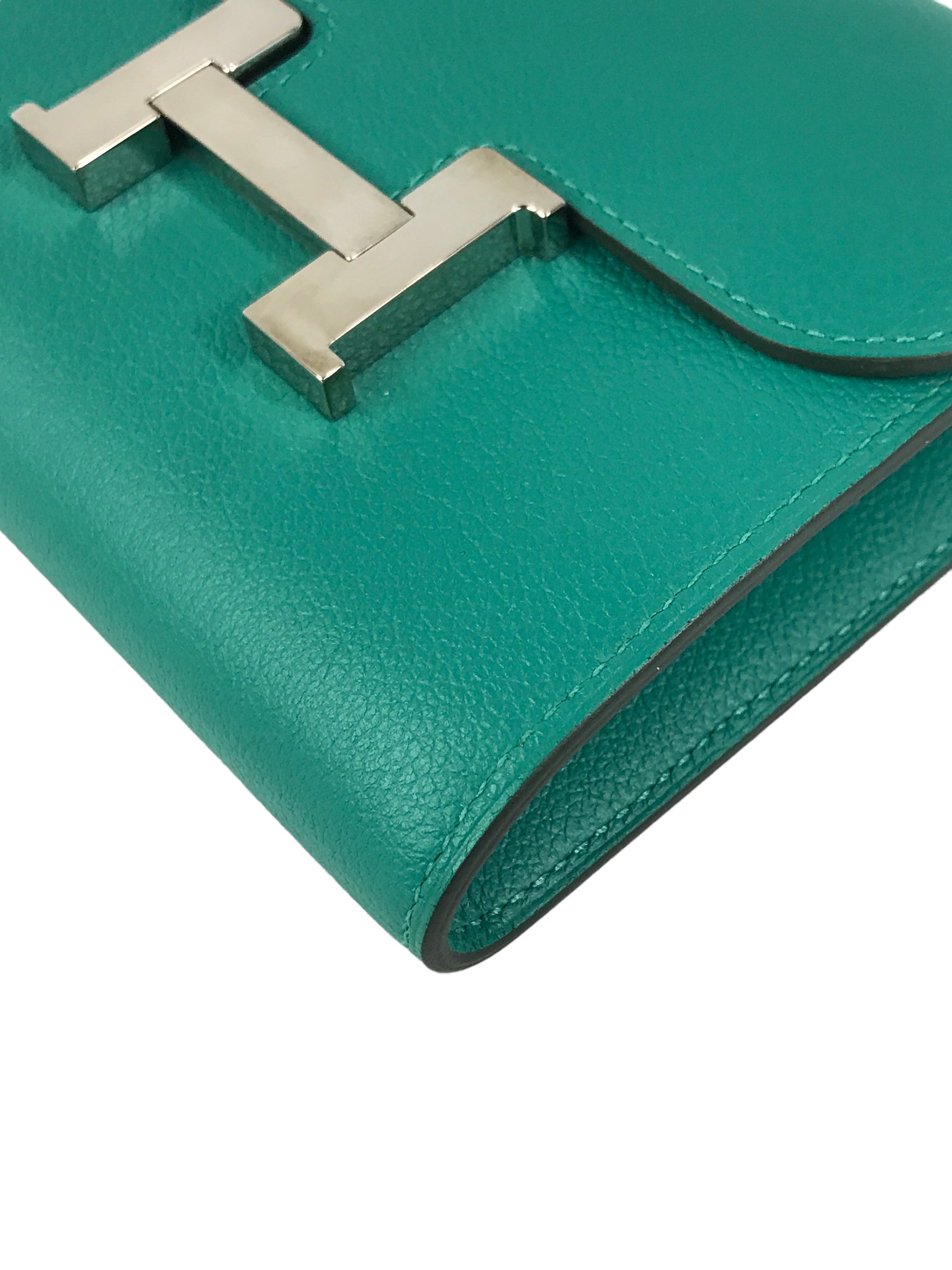 Vert Verone Evercolor Constance Compact Wallet W/PHW