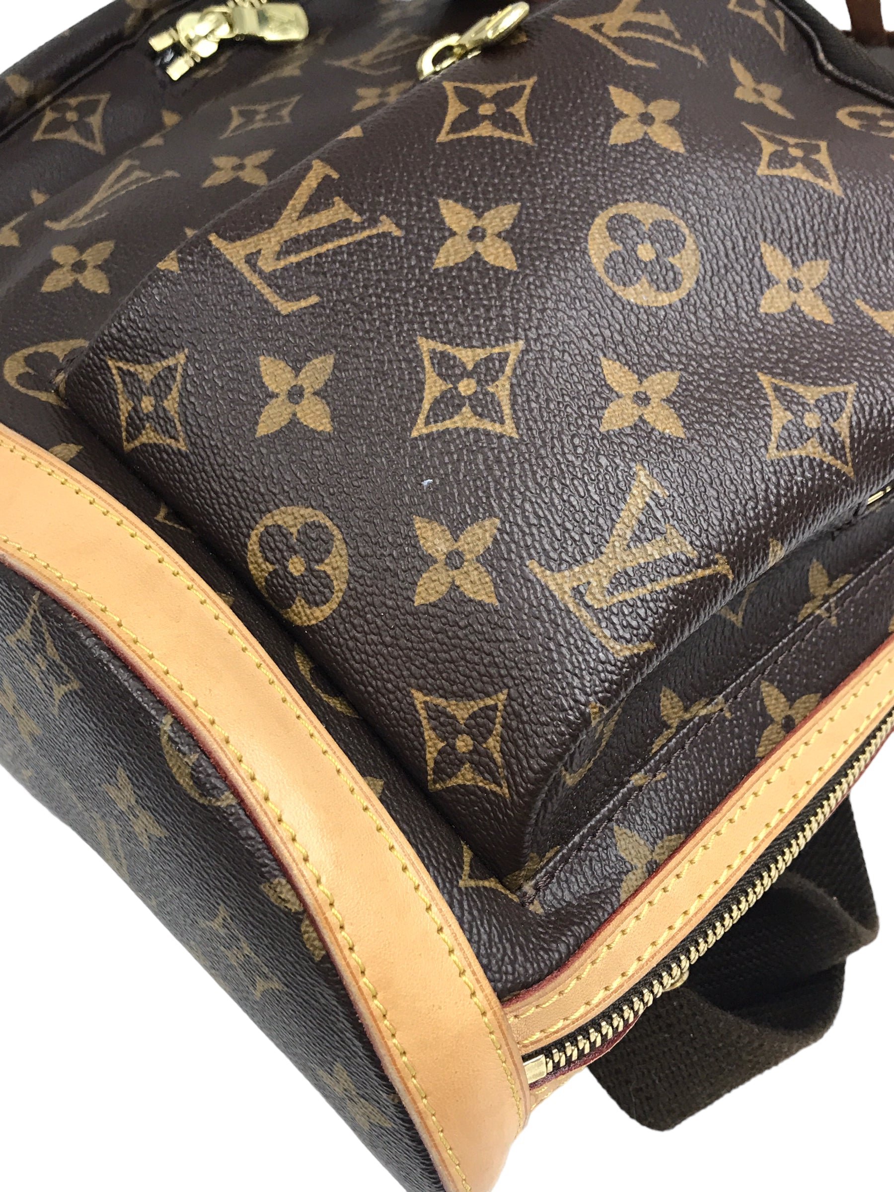 Monogram Coated Canvas Sac a Dos Bosphore Backpack W/GHW