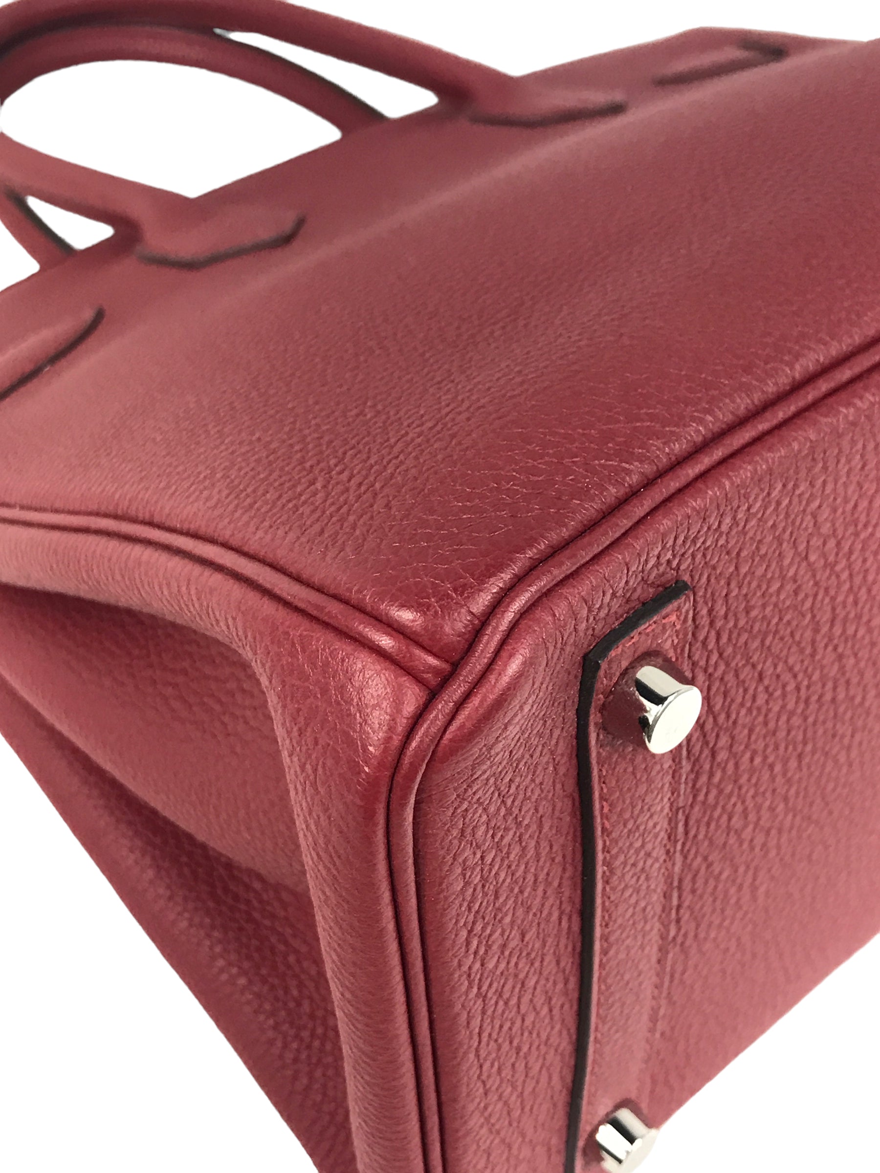 Burgundy Wine Togo Birkin 30 w/PHW