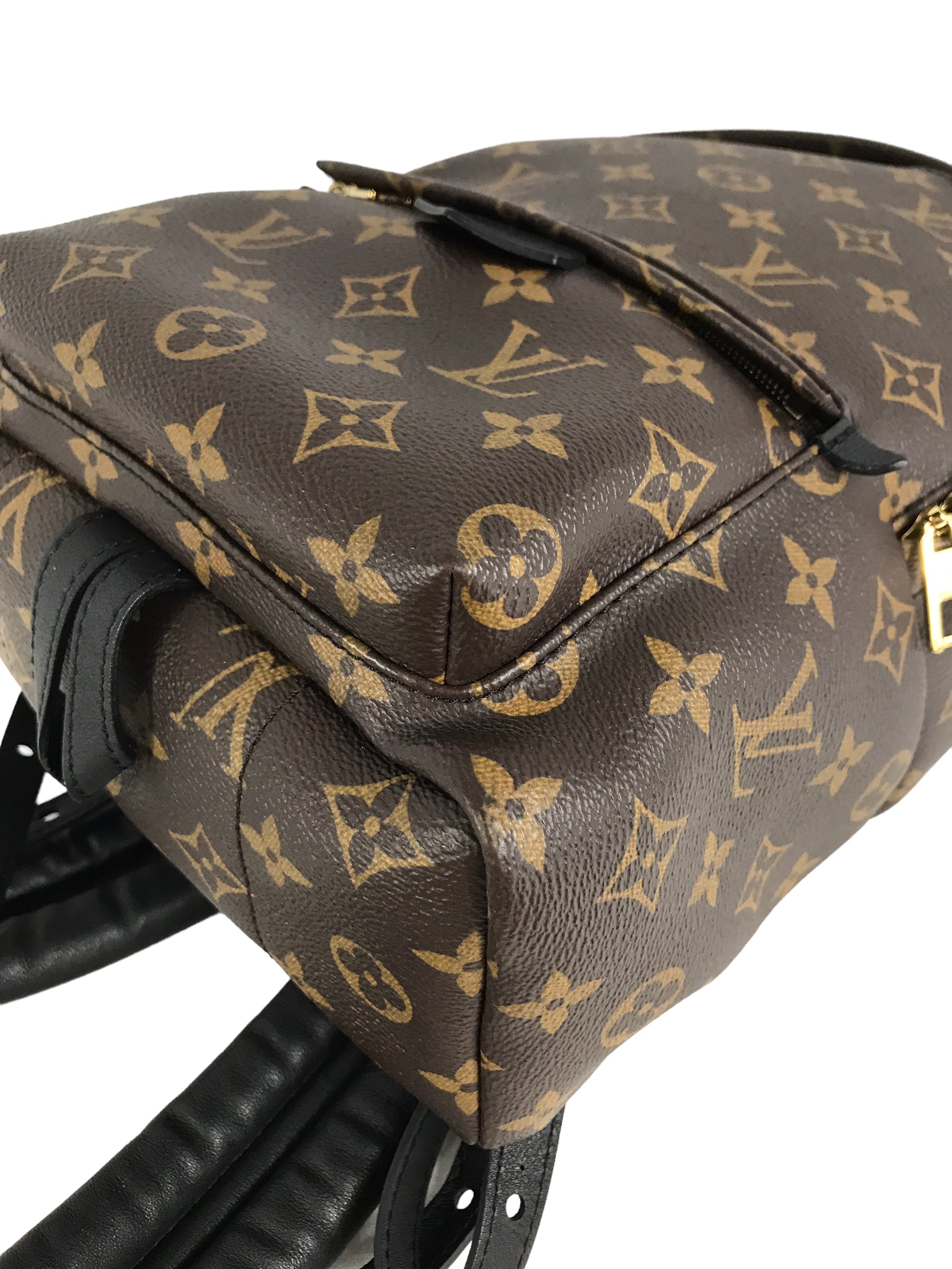 Monogram Coated Canvas Palm Springs PM Backpack w/GHW