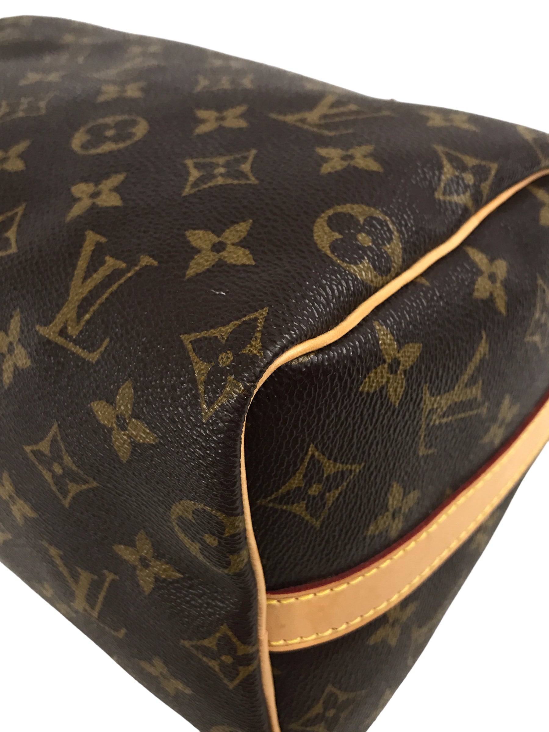 Monogram Canvas Speedy Bandouliere 25 w/GHW
