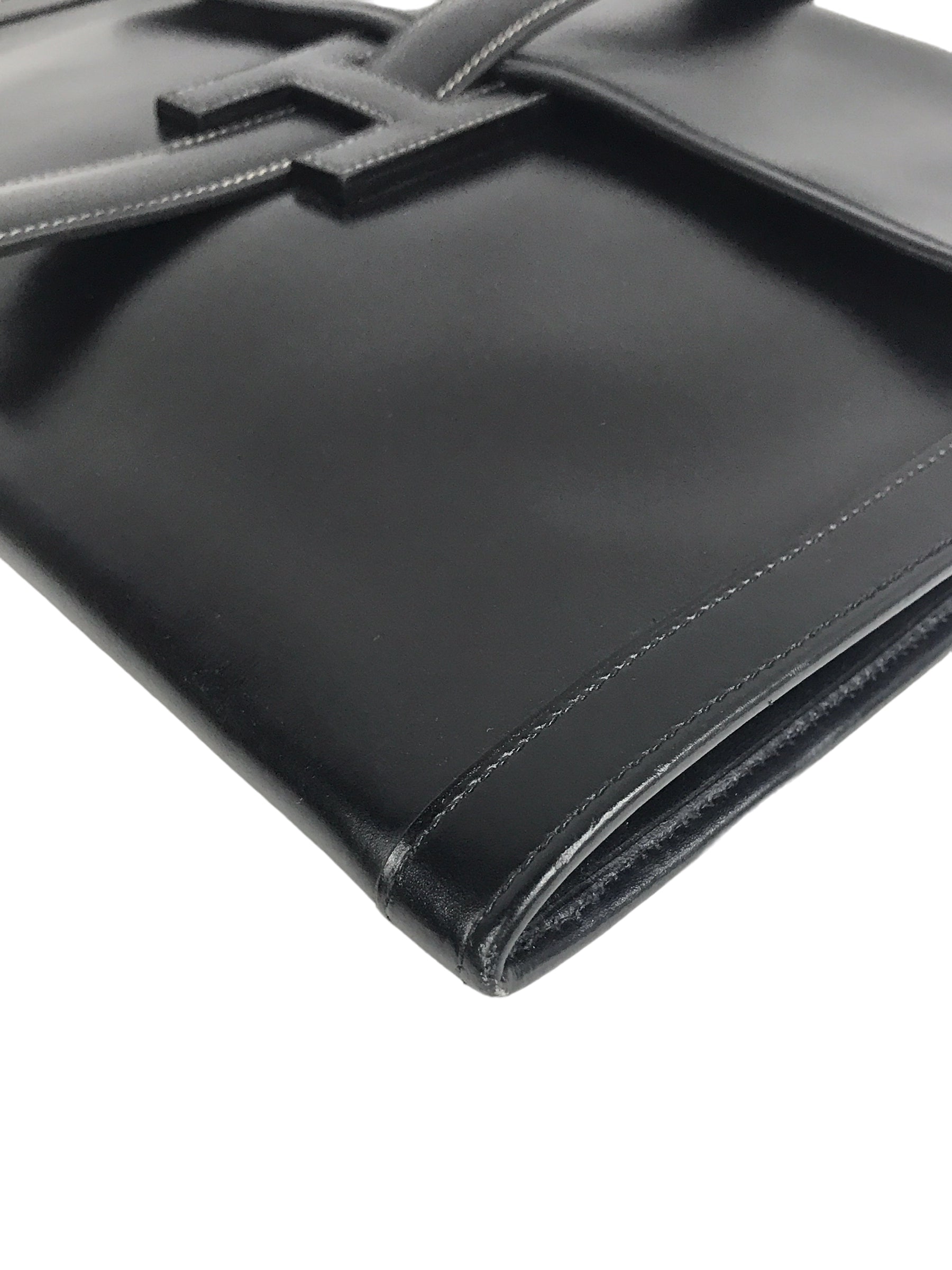 Black Box Calf Leather Portfolio Vintage Jige 34