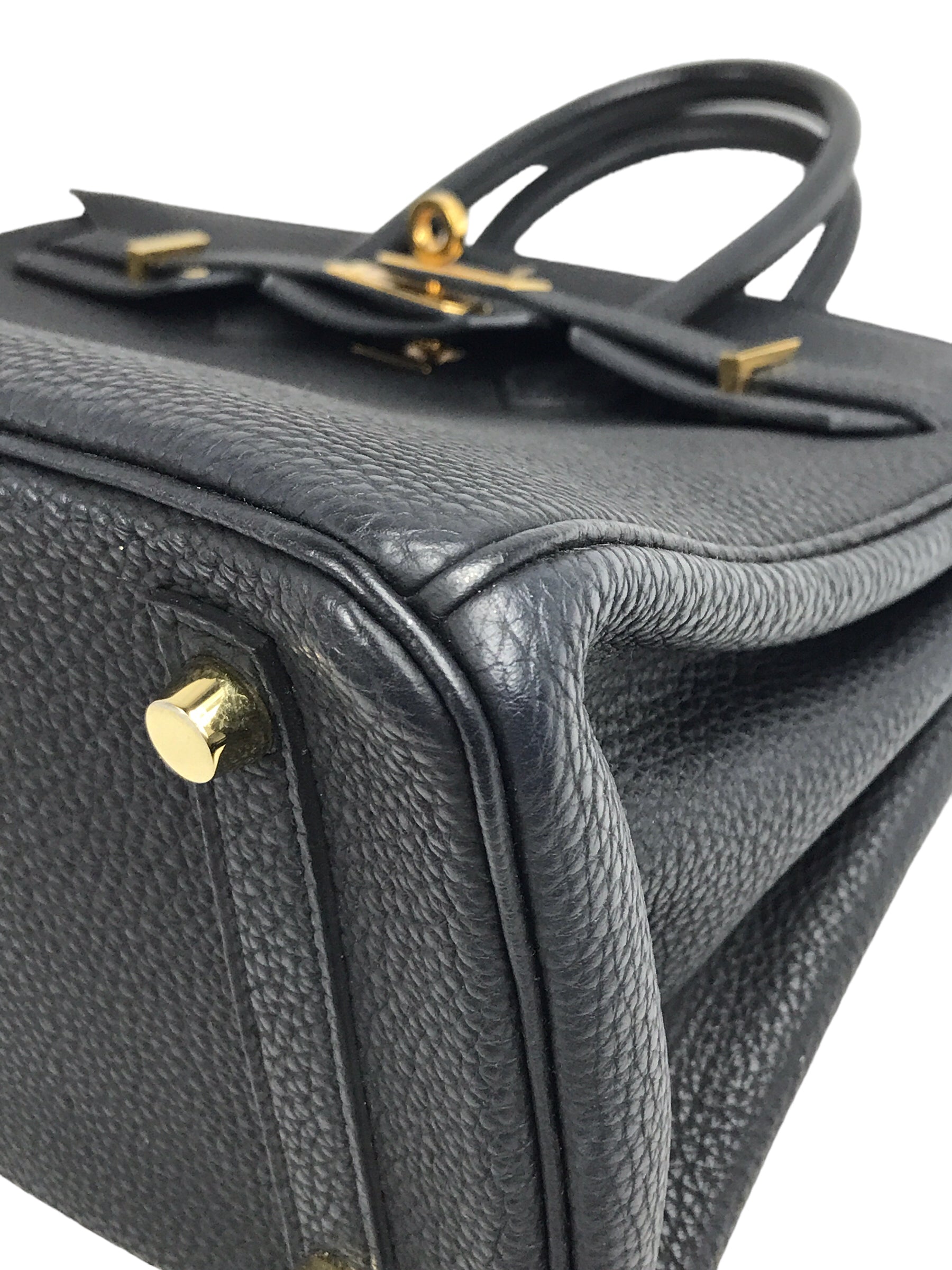 Black Togo Birkin 25 w/GHW