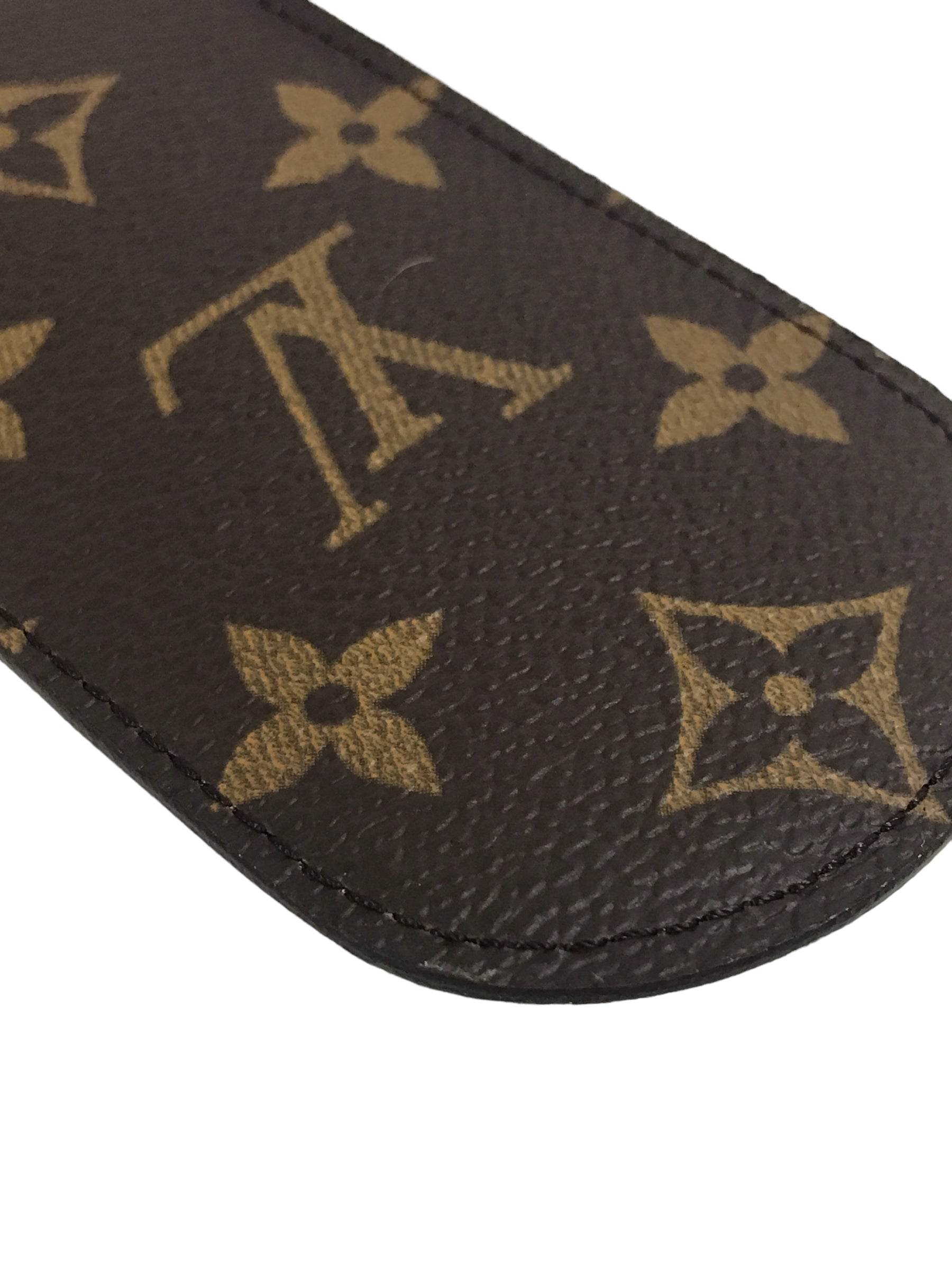 Monogram Coated Canvas Pen Pouch Holder