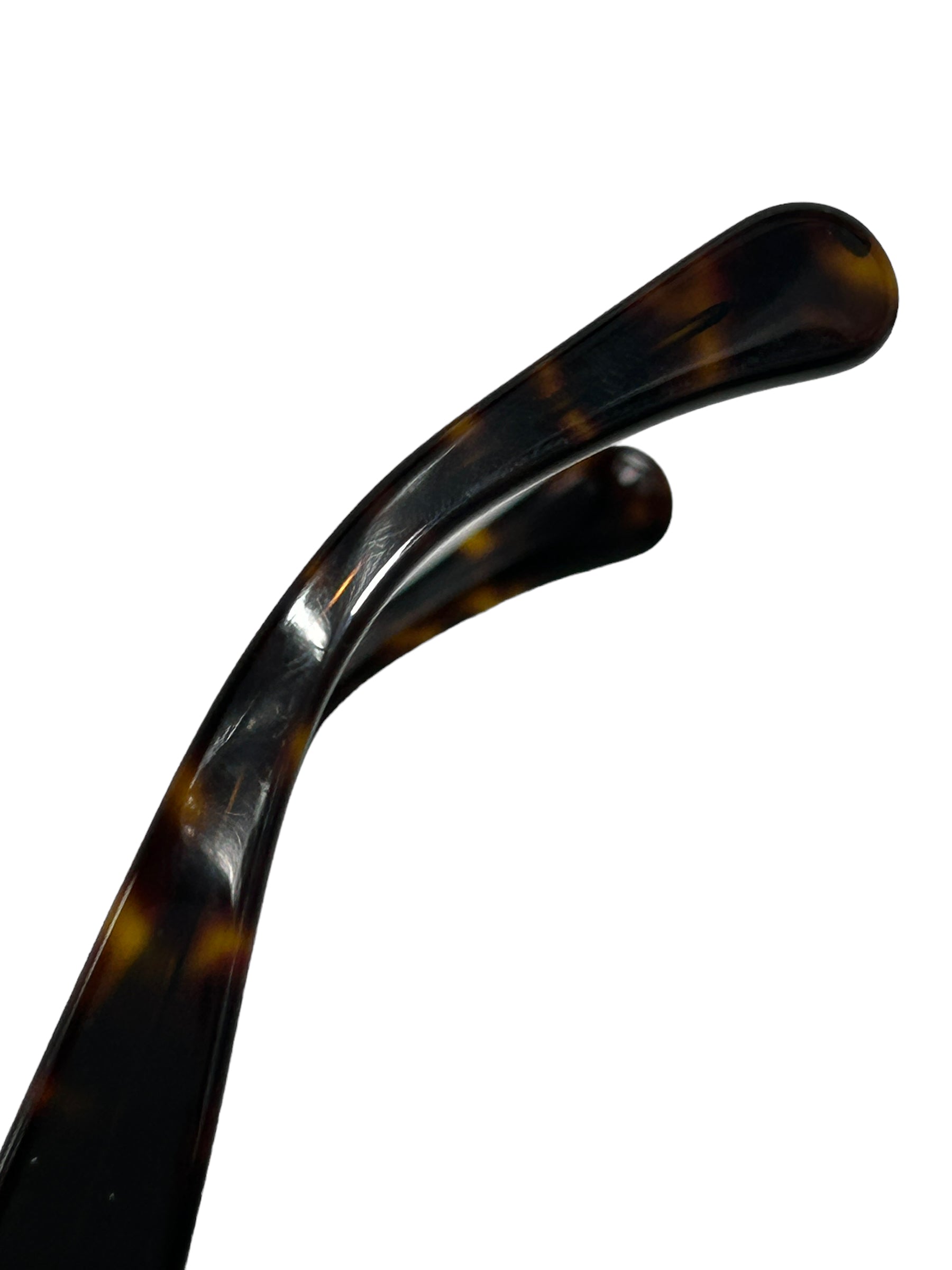 Brown Tortoise Acetate Square Frame Sunglasses