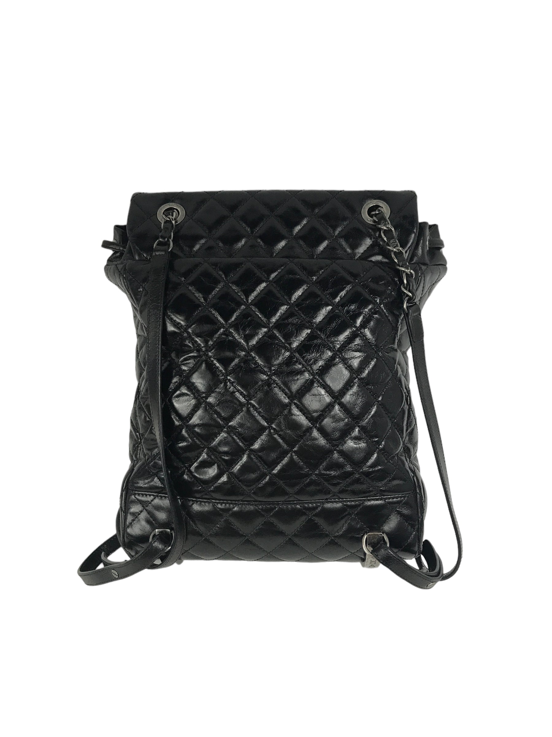 Glazed Quilted Calfskin Salzburg Mountain Backpack w/RHW