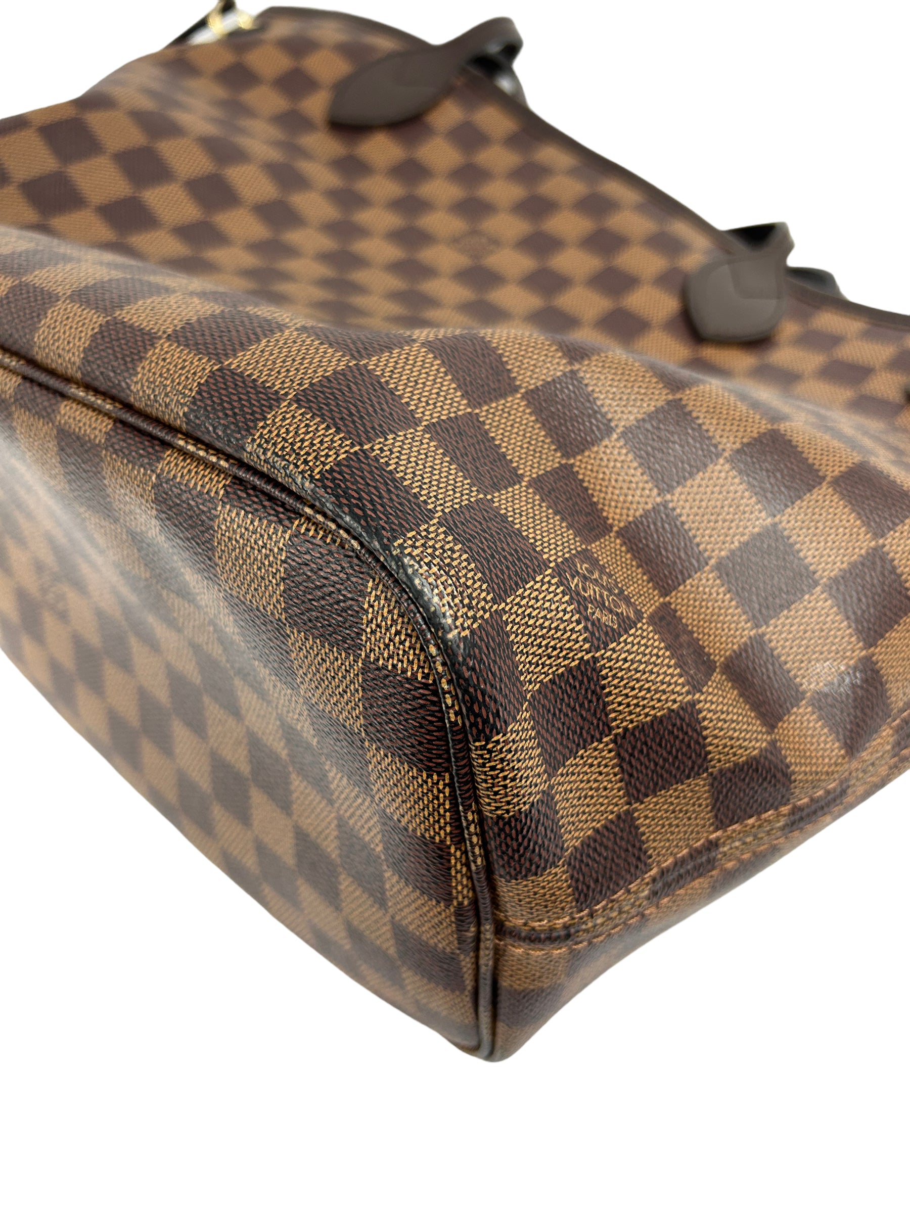 Damier Ebene Monogram Neverfull MM w/GHW