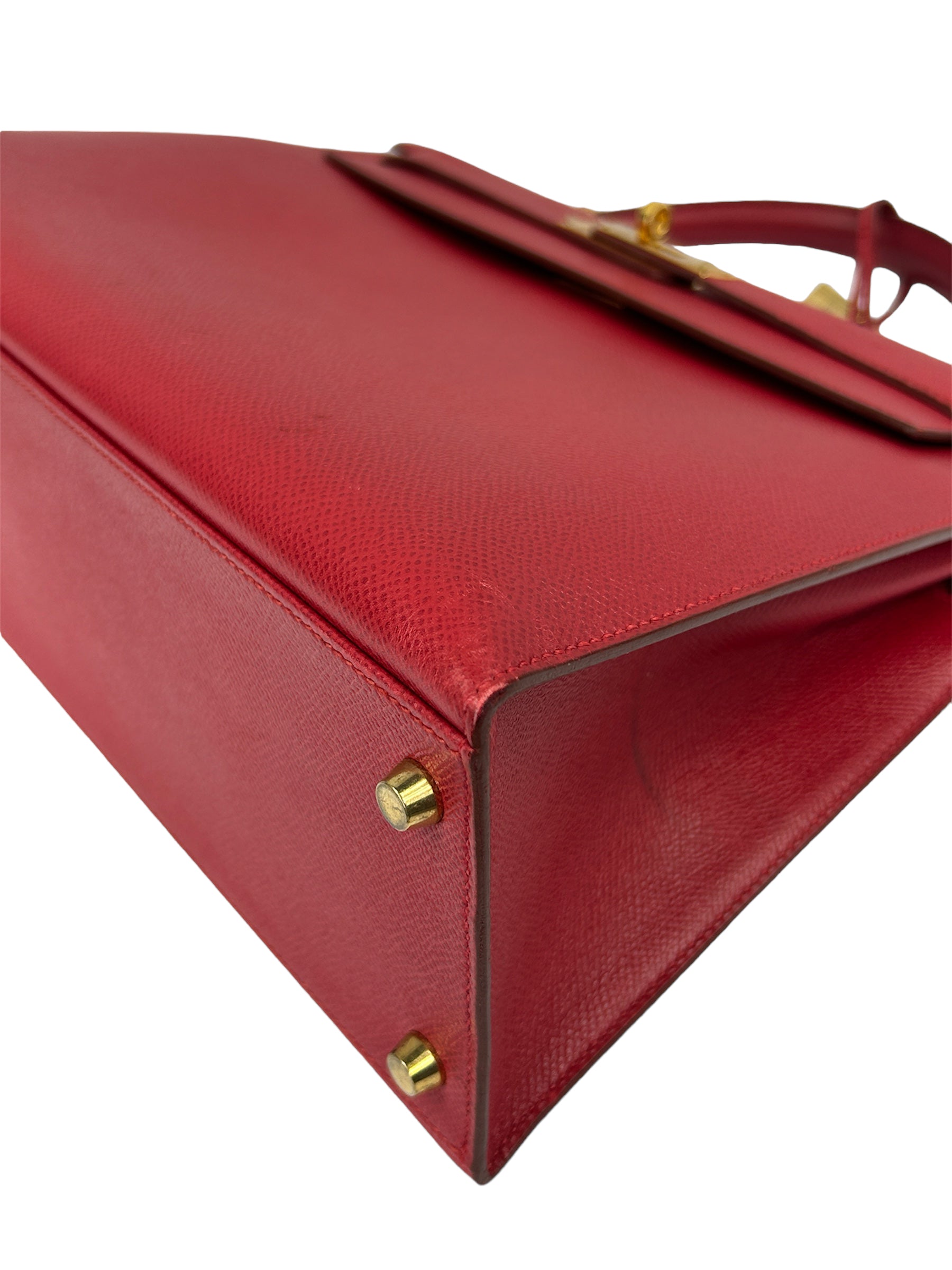Hermes Rouge Epsom Kelly 32 w/GHW
