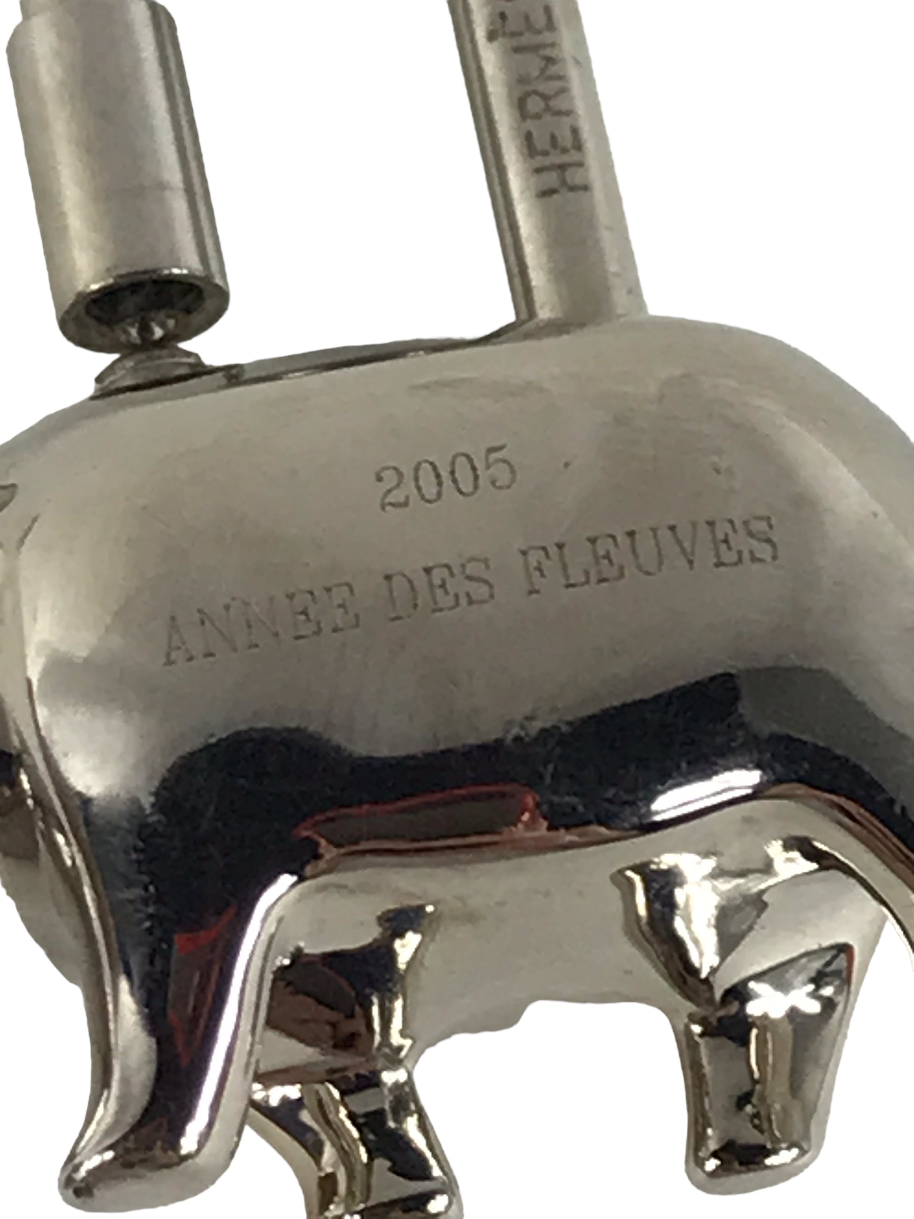 Hippopotamus 2005 Bag Charm in PHW