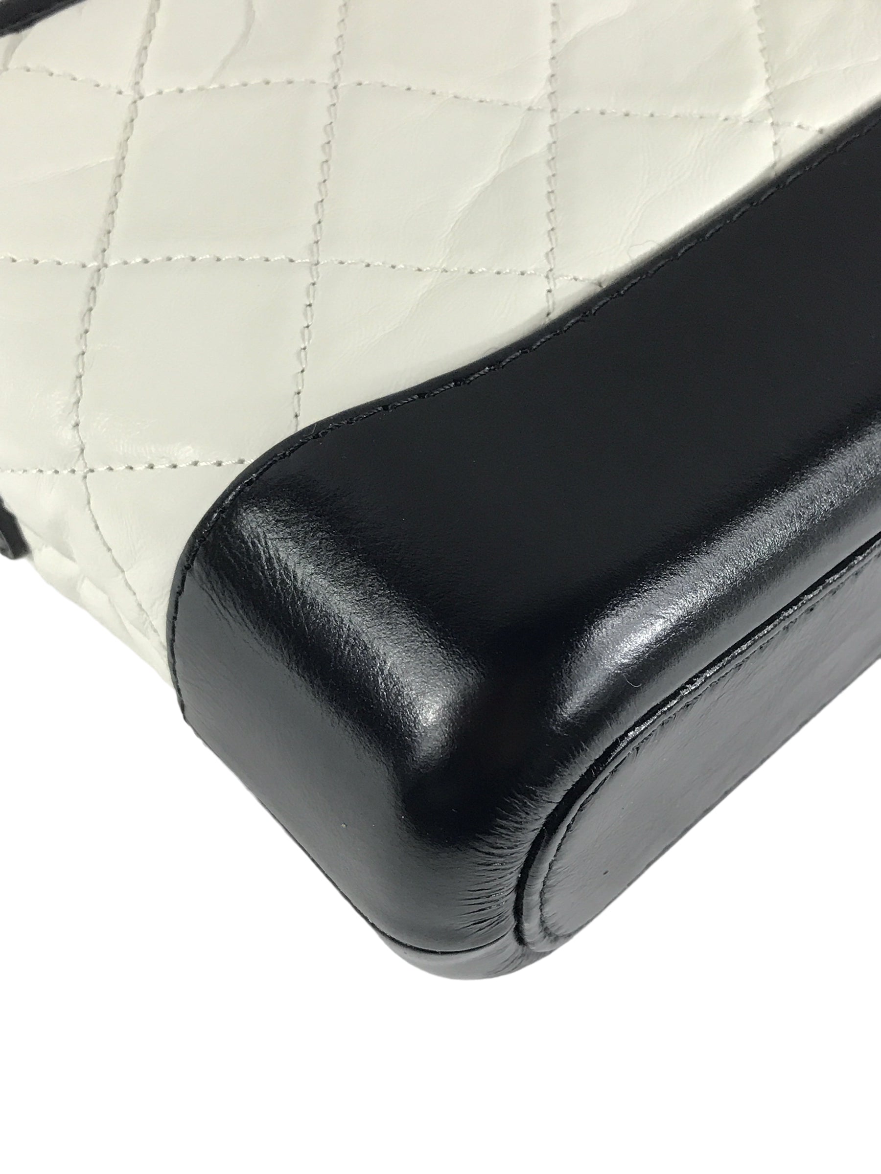 White Quilted Crinkled Calfskin Leather Small Gabrielle Hobo w/ GHW/RHW/SHW/AGHW