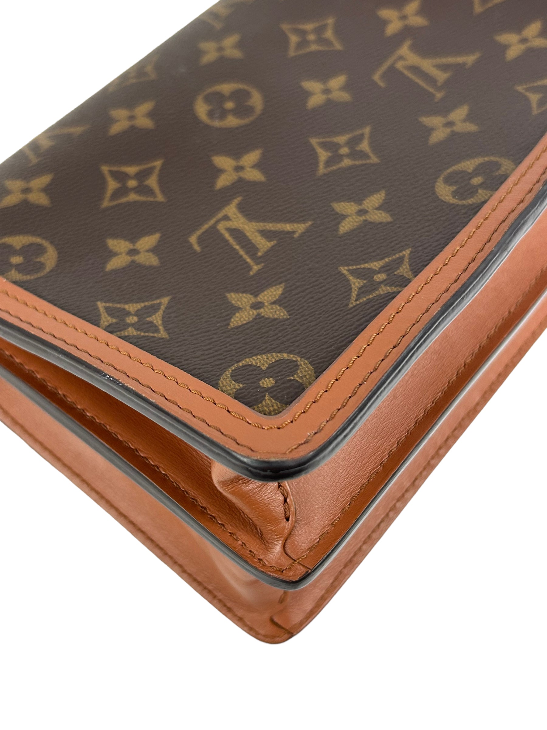 Reverse Monogram Dauphine Mini W/GHW