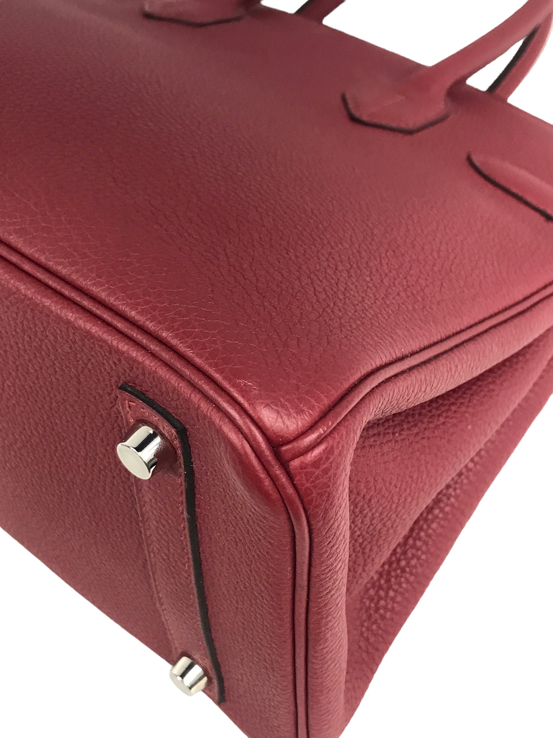 Burgundy Wine Togo Birkin 30 w/PHW