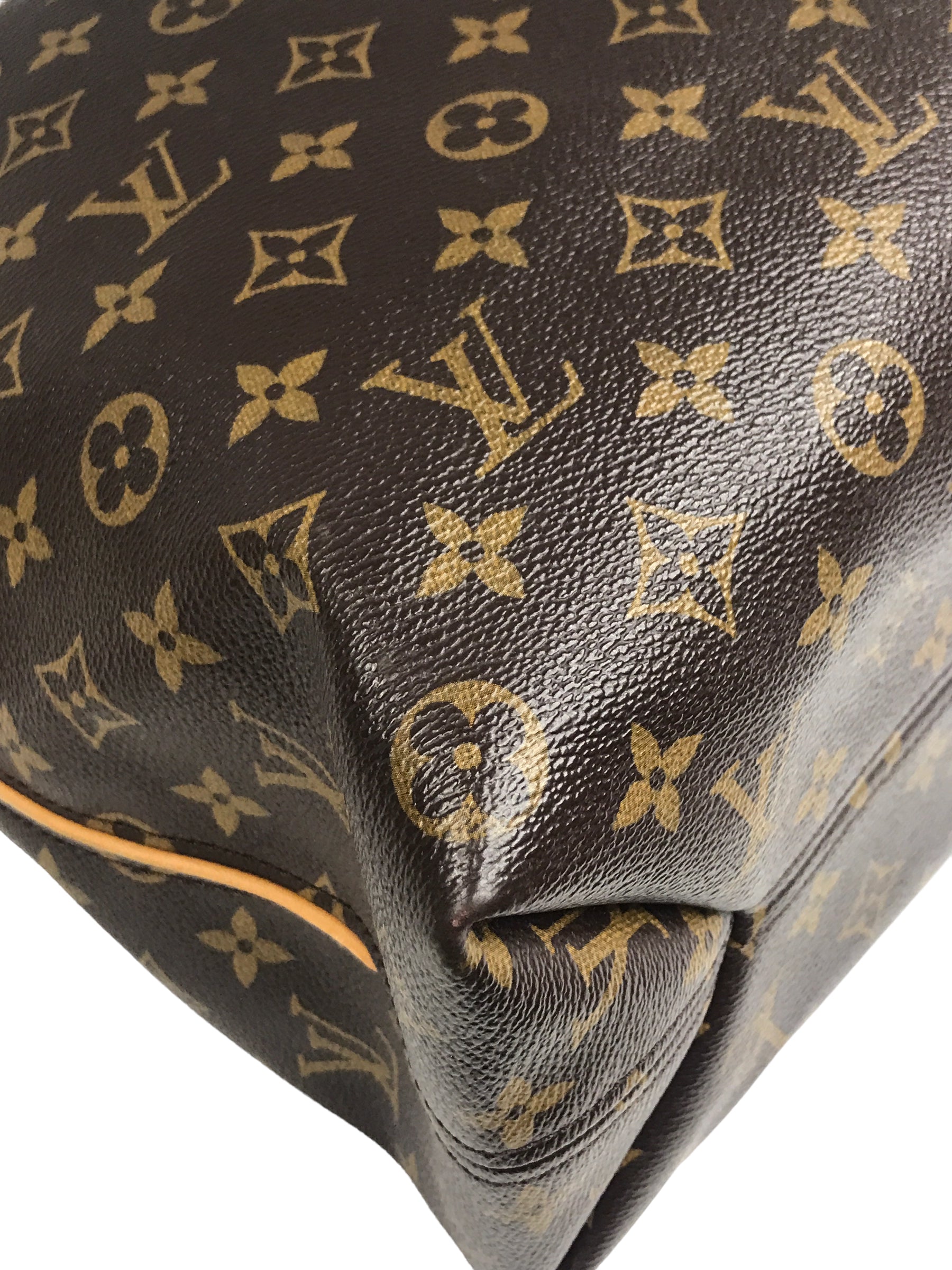 Monogram Coated Canvas Sully MM Bag W/GHW