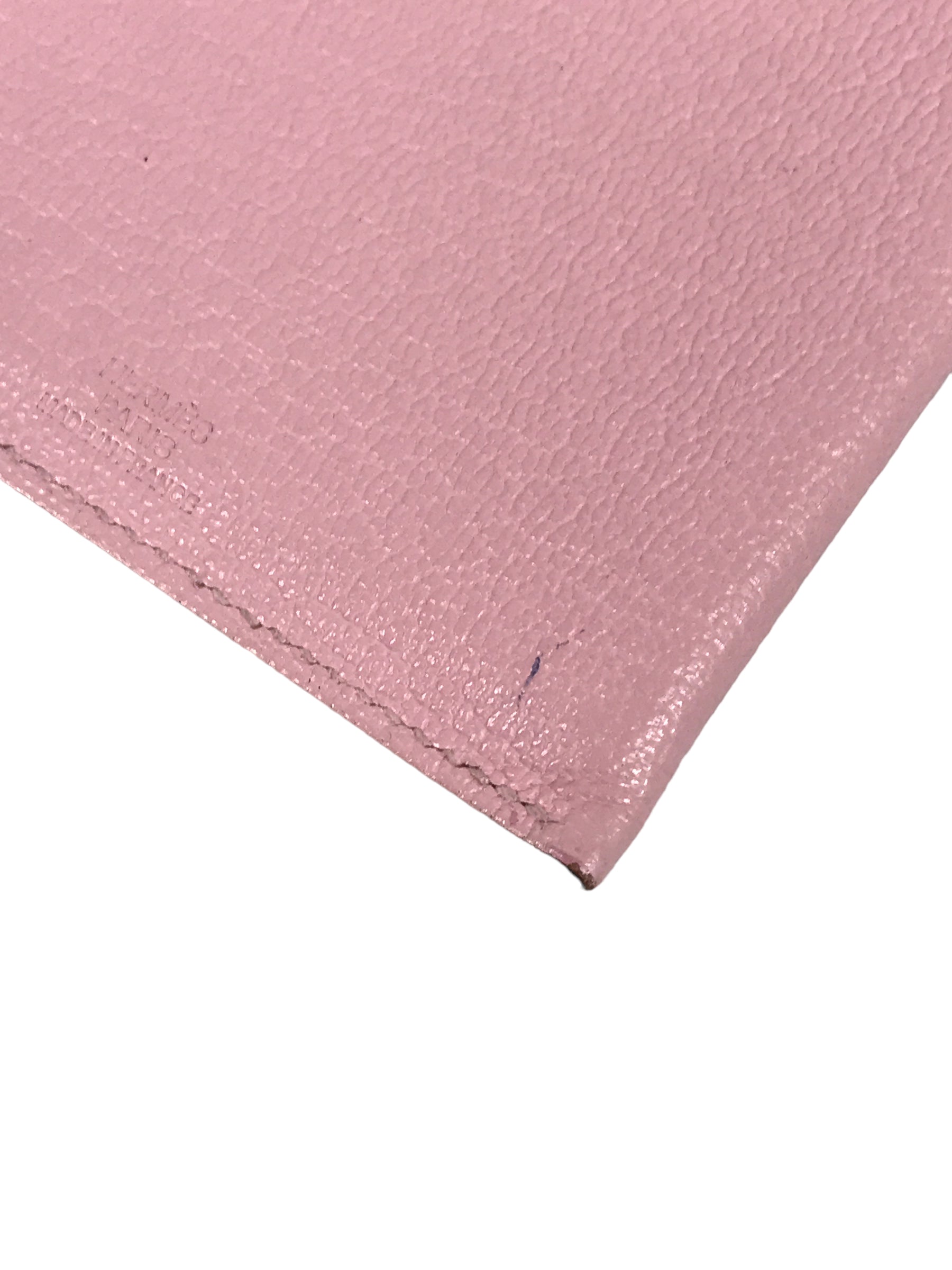 Sakura Pink Epsom Passport Holder