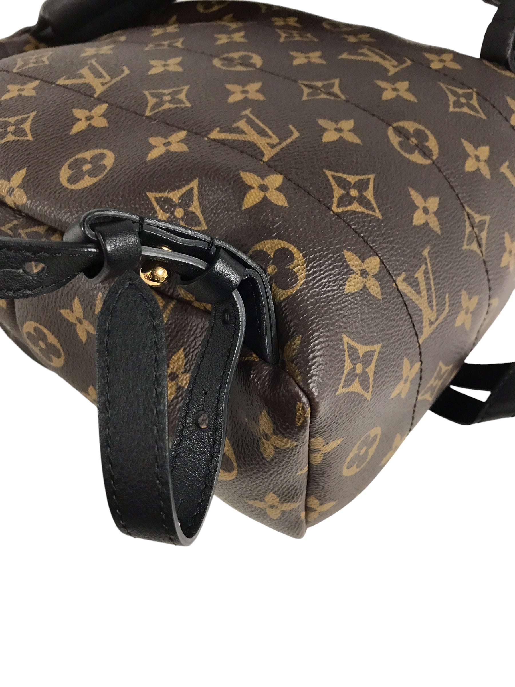 Monogram Coated Canvas Palm Springs PM Backpack w/GHW