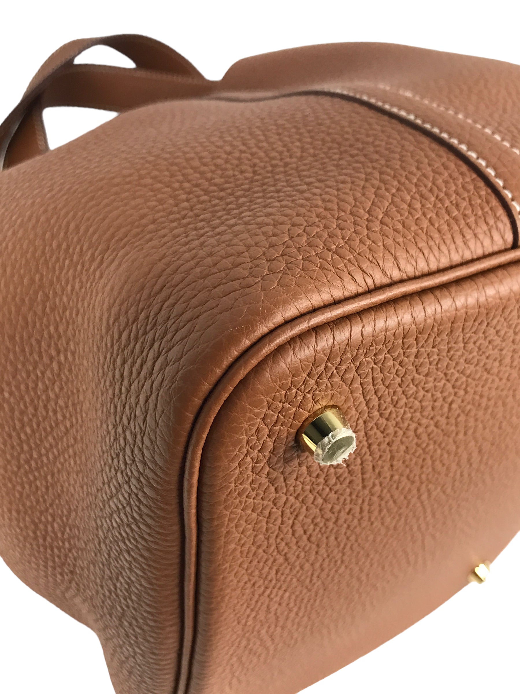Gold Clemence Picotin 22 W/GHW