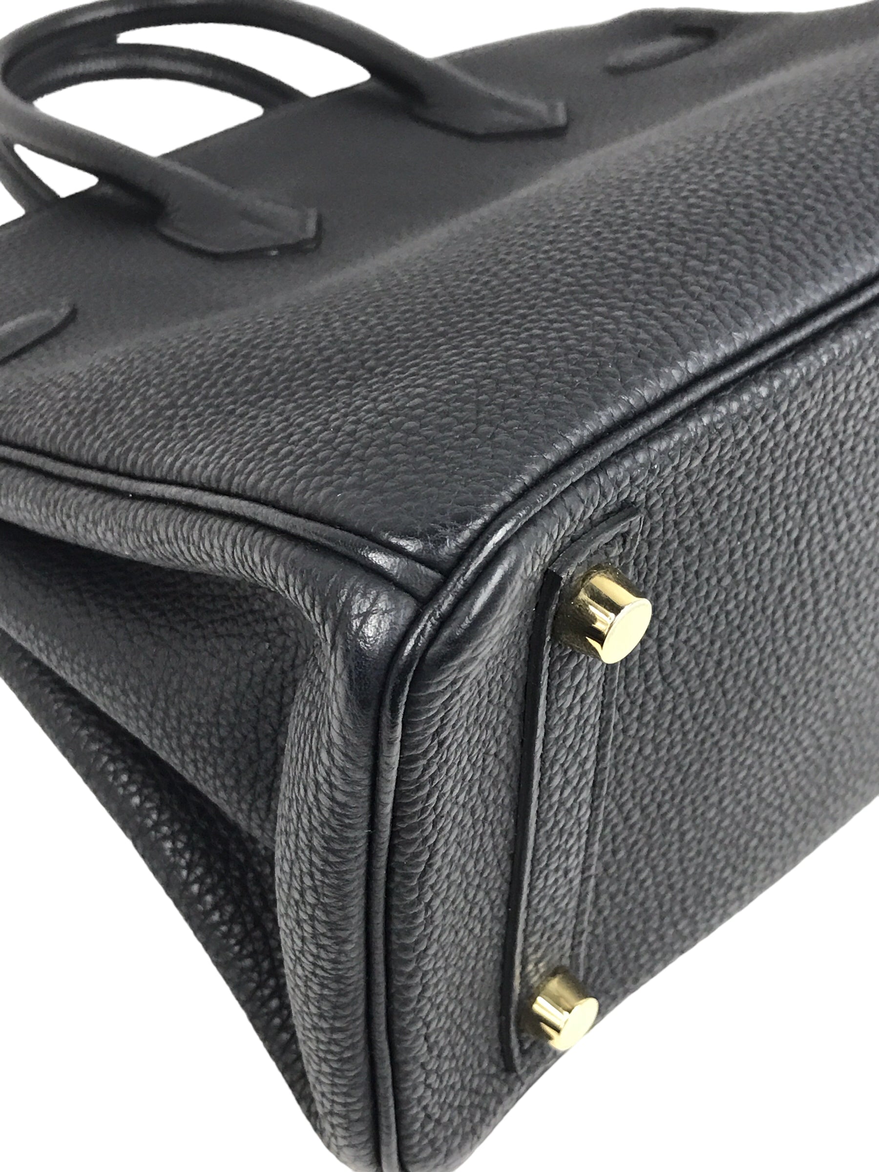 Black Togo Birkin 25 w/GHW