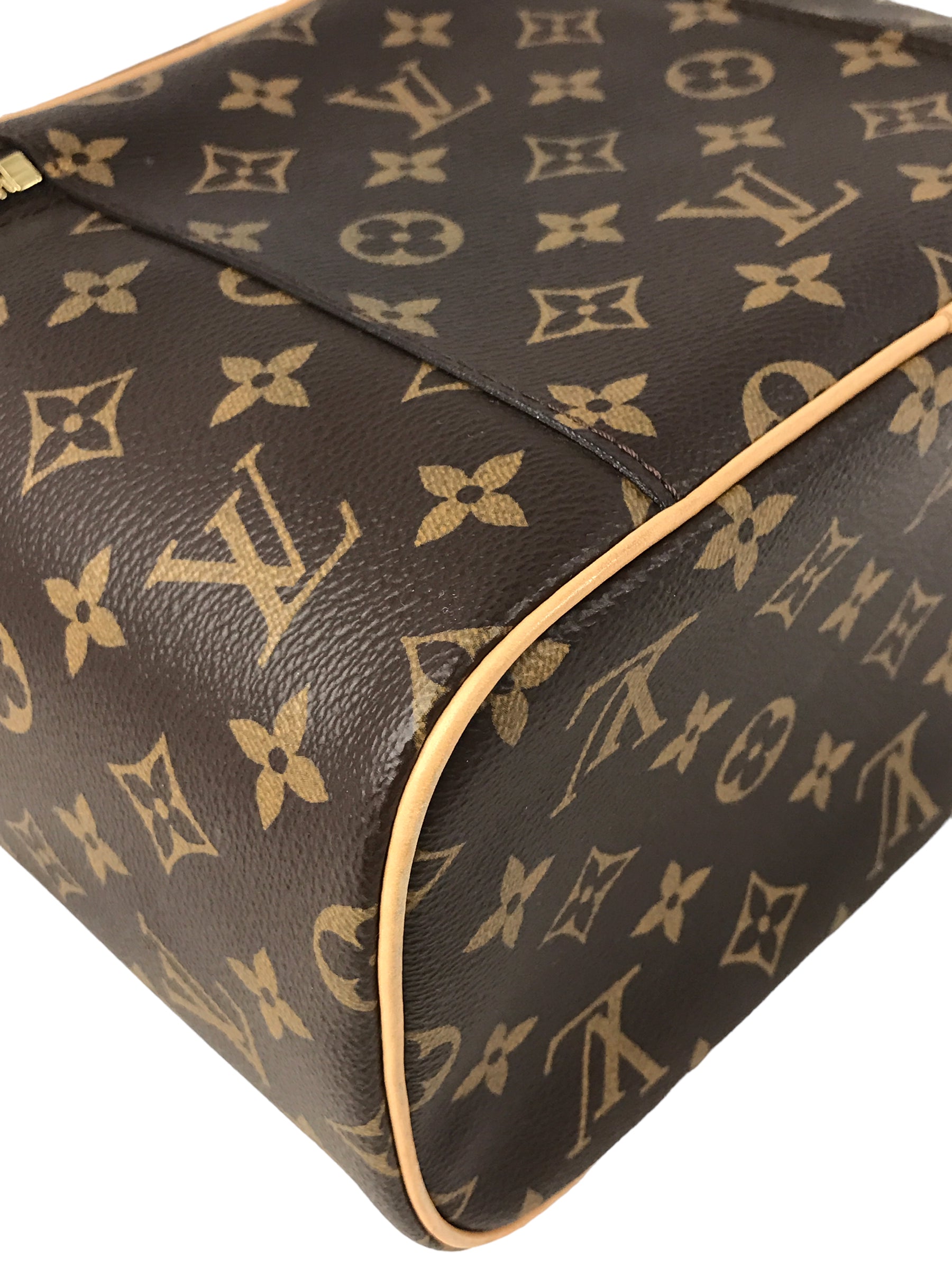 Monogram Coated Canvas Nice BB Toiletry Vanity Case w/GHW