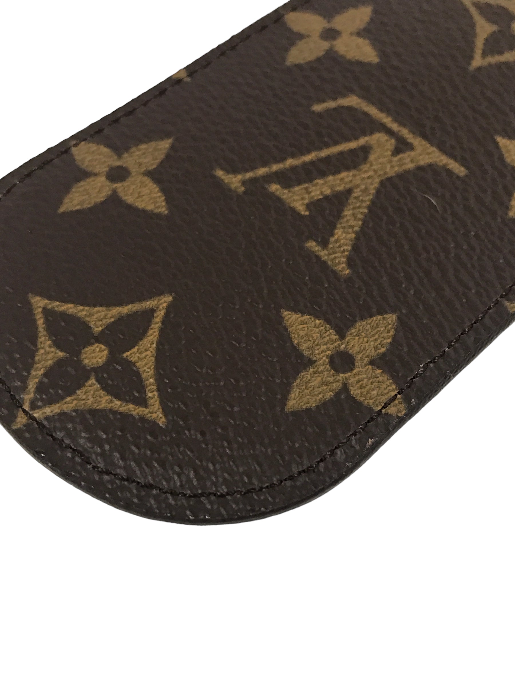 Monogram Coated Canvas Pen Pouch Holder