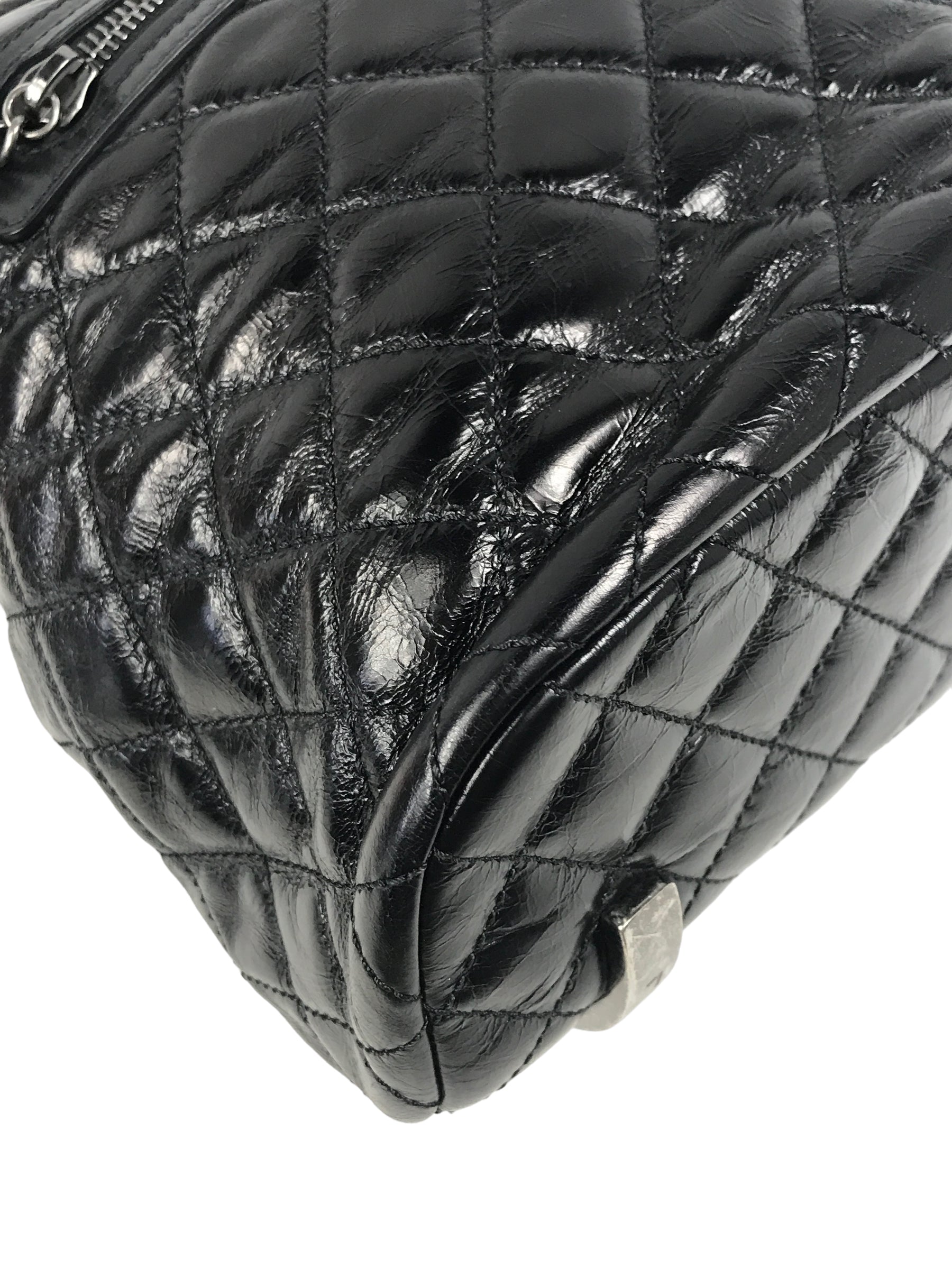 Glazed Quilted Calfskin Salzburg Mountain Backpack w/RHW