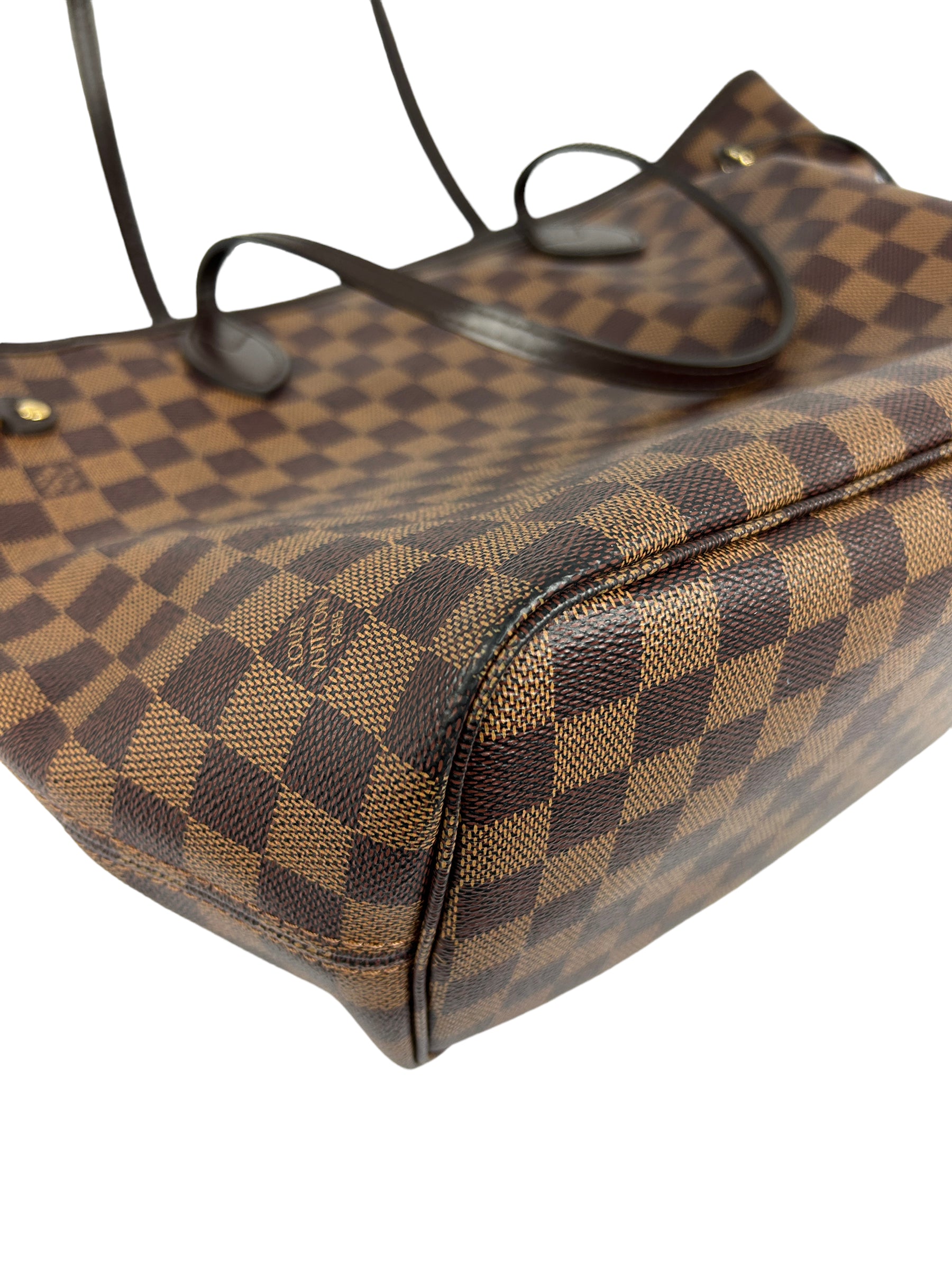 Damier Ebene Monogram Neverfull MM w/GHW