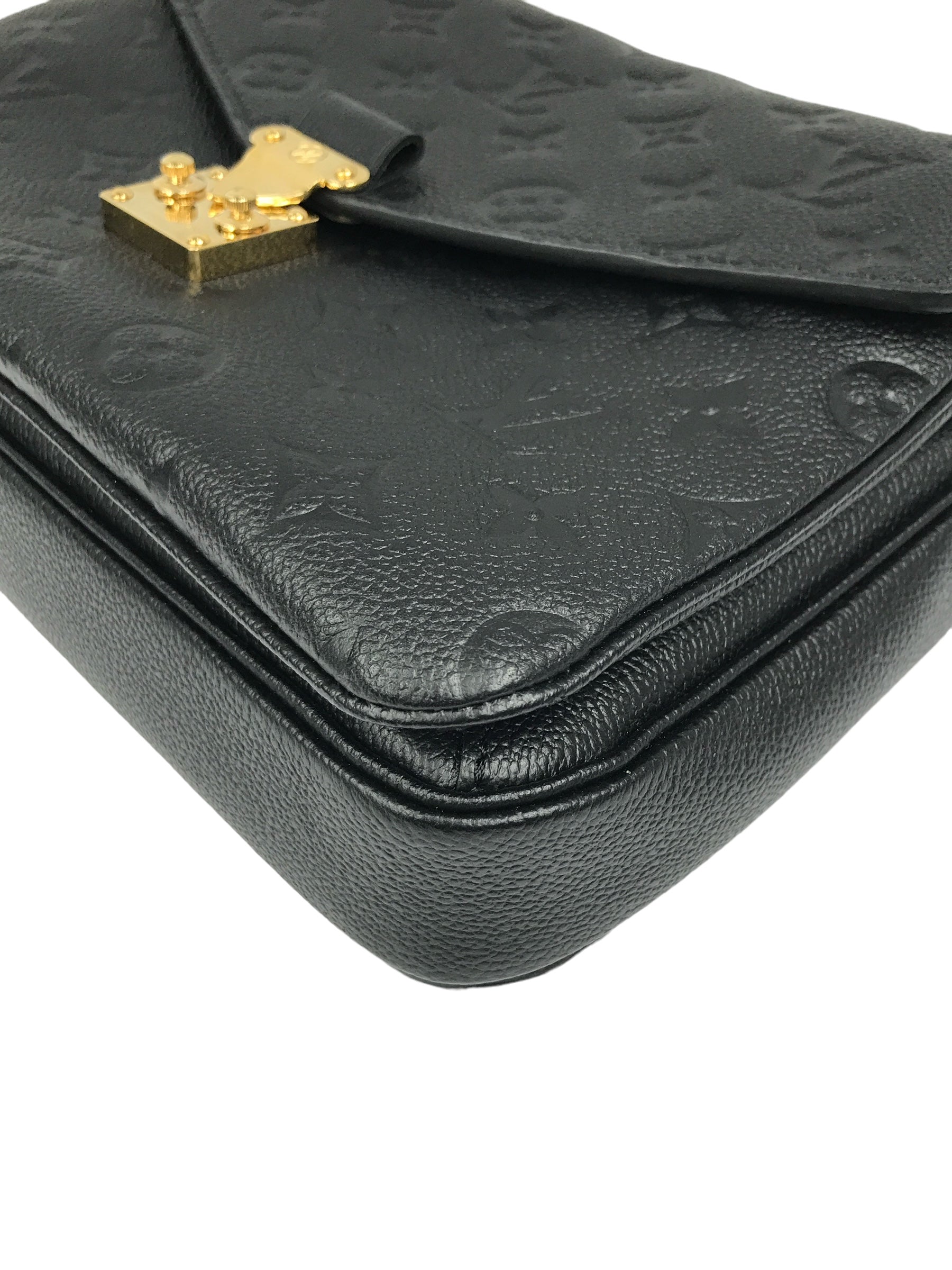 Black Empreinte Calfskin Leather Pochette Metis w/GHW-SOLD ON LAYAWAY