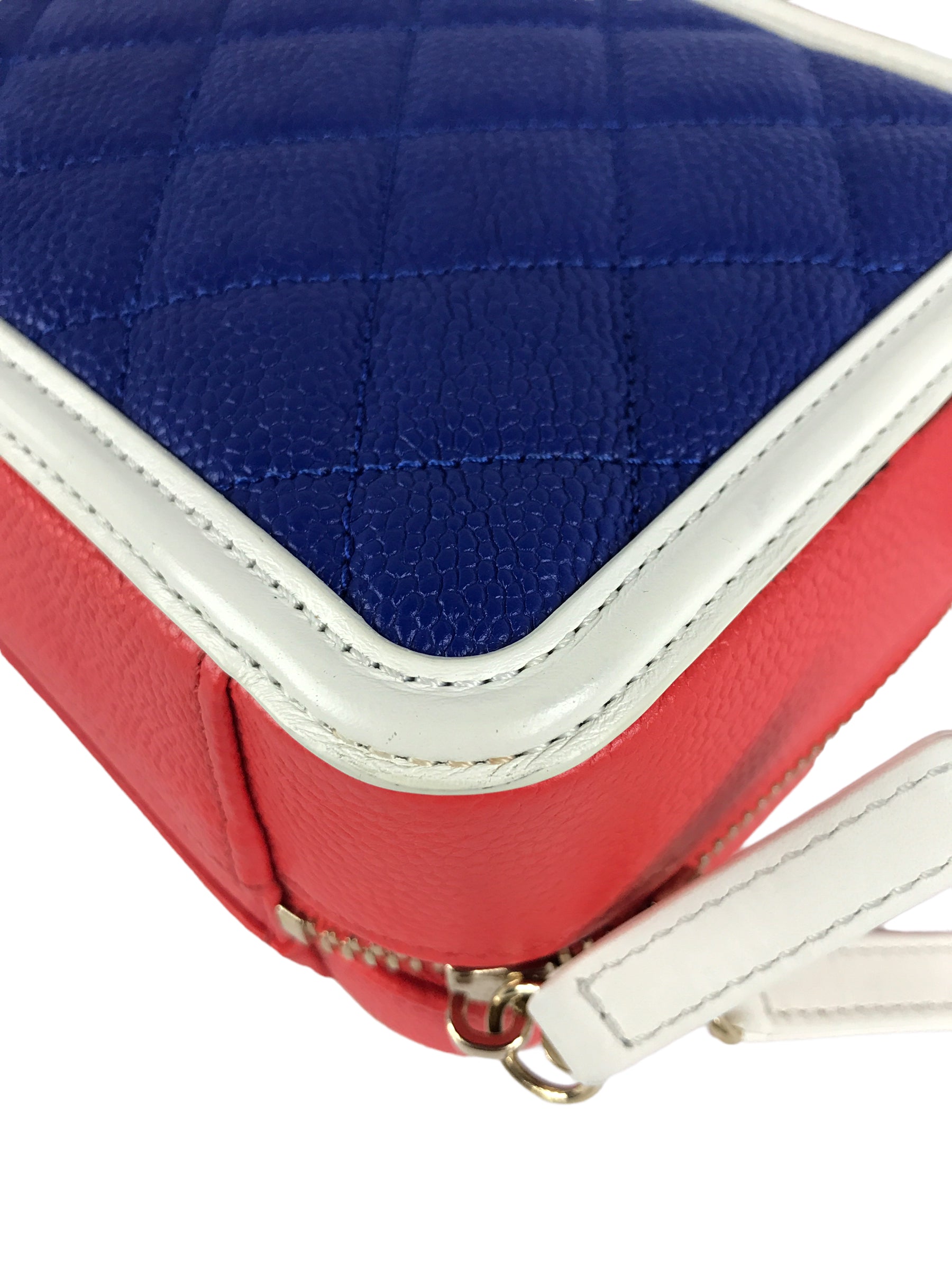 CC Filigree Small Caviar Multi Colour Vanity Case w/LGHW