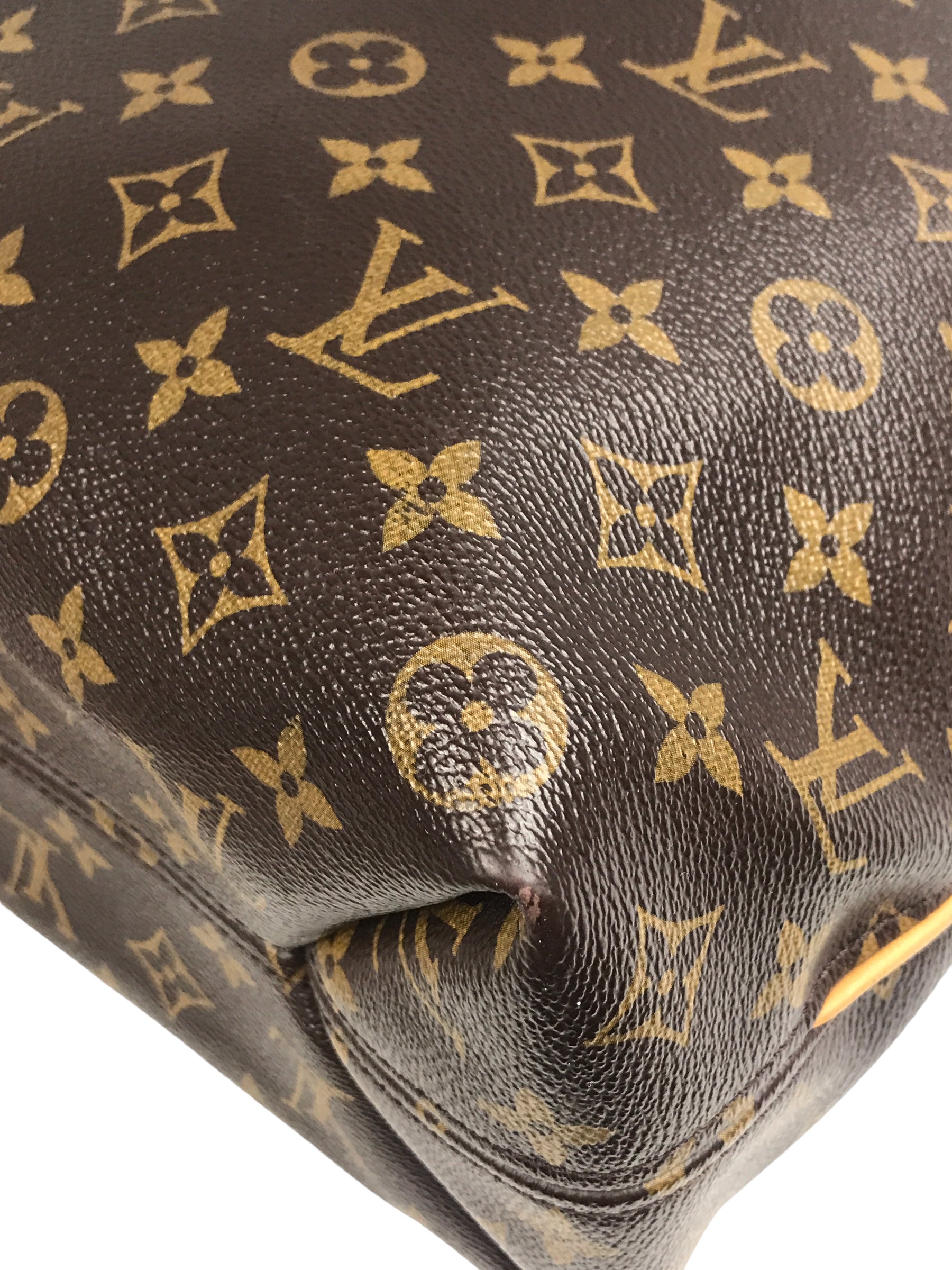 Monogram Coated Canvas Sully MM Bag W/GHW