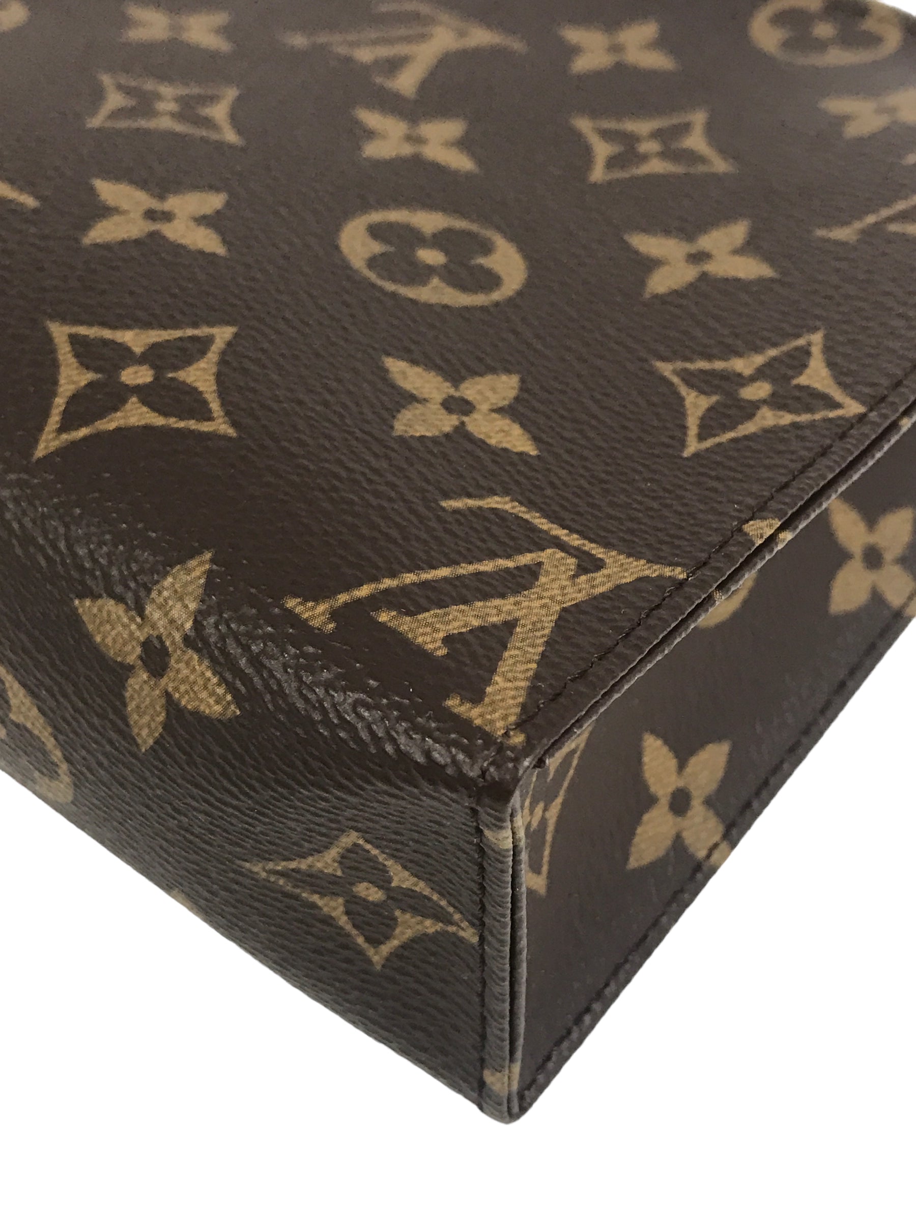 Monogram Coated Canvas Toiletry Pouch 19 W/GHW