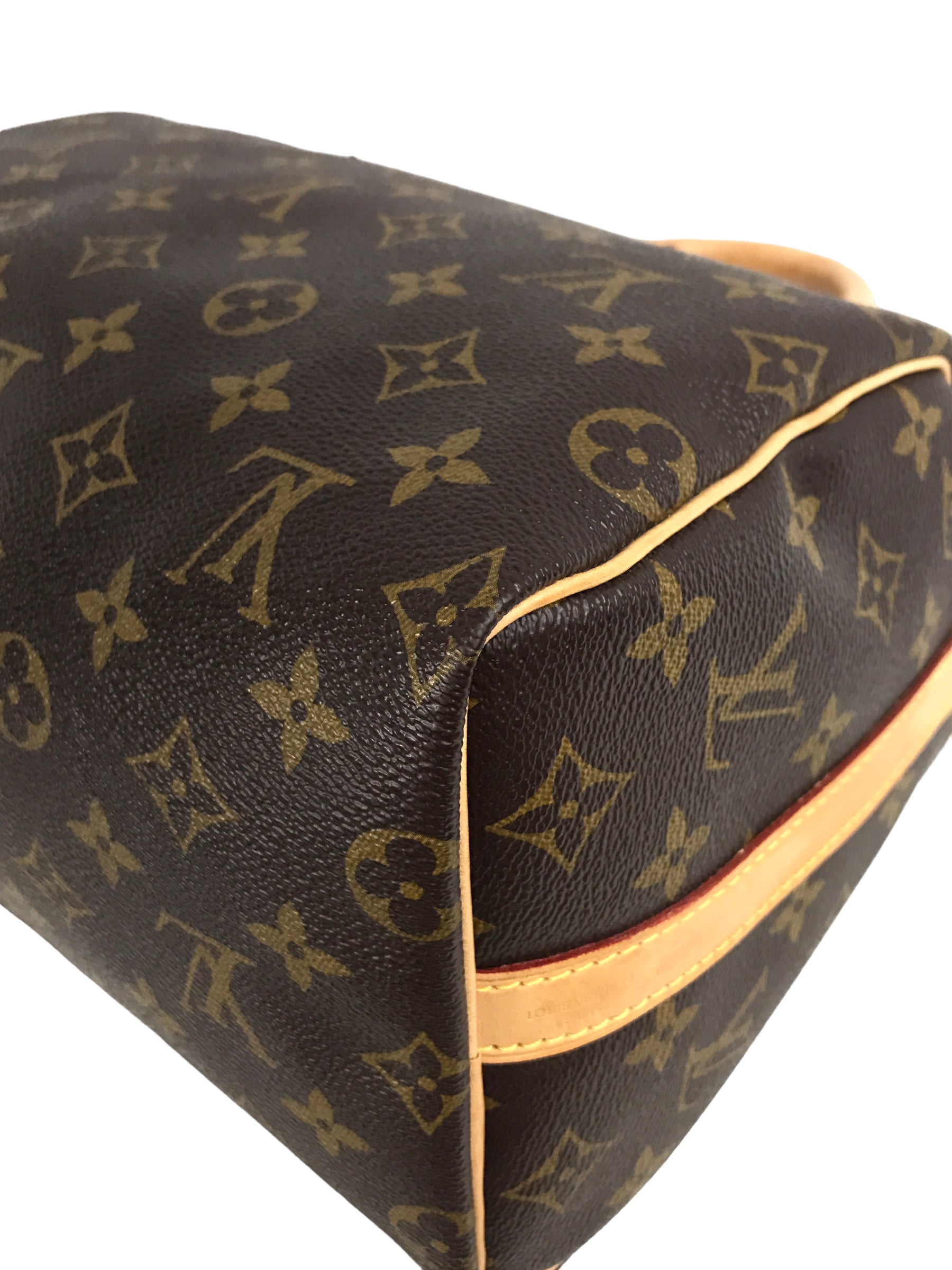 Monogram Canvas Speedy Bandouliere 25 w/GHW