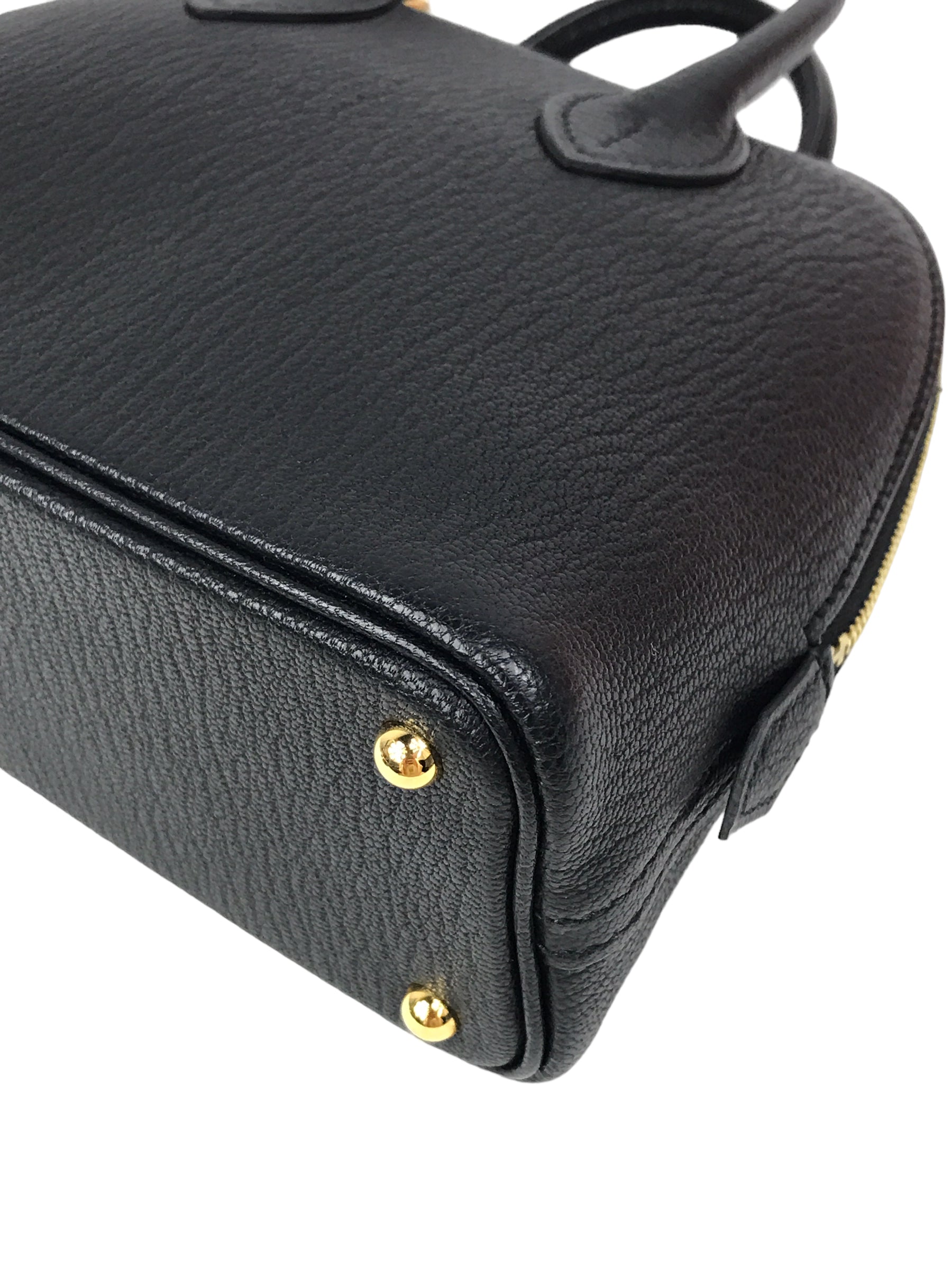 Black Chevre Mysore Bolide 1923 Mini Bag