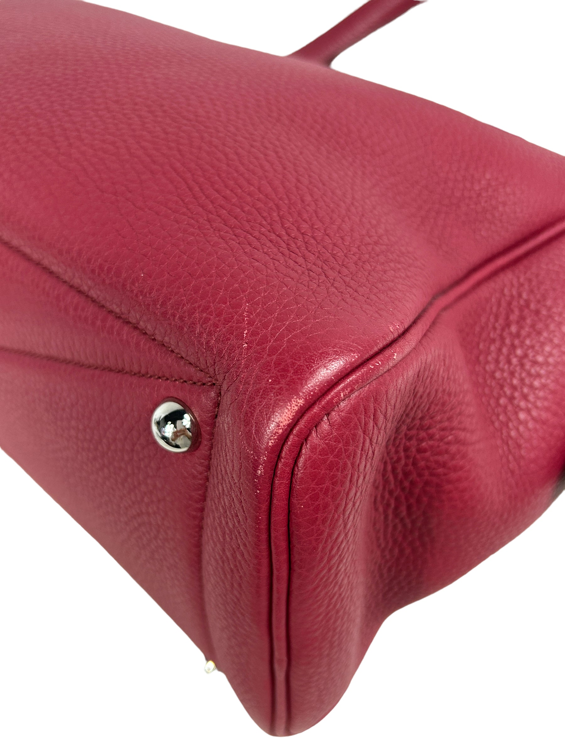 Clemence Bose De Rose Victoria 35 Shoulder Bag w/PHW