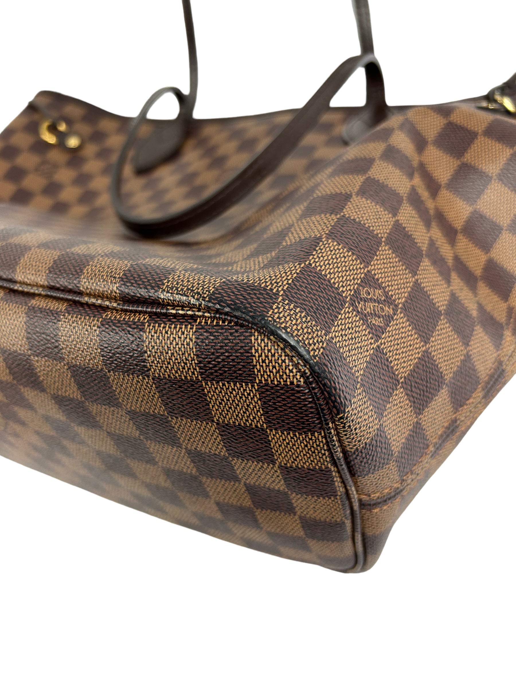 Damier Ebene Monogram Neverfull MM w/GHW