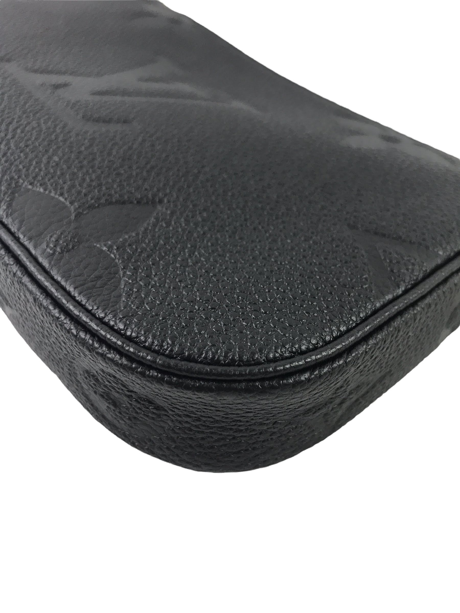 Black Monogram Empreinte Leather Multi Pochette Accessoires W/GHW