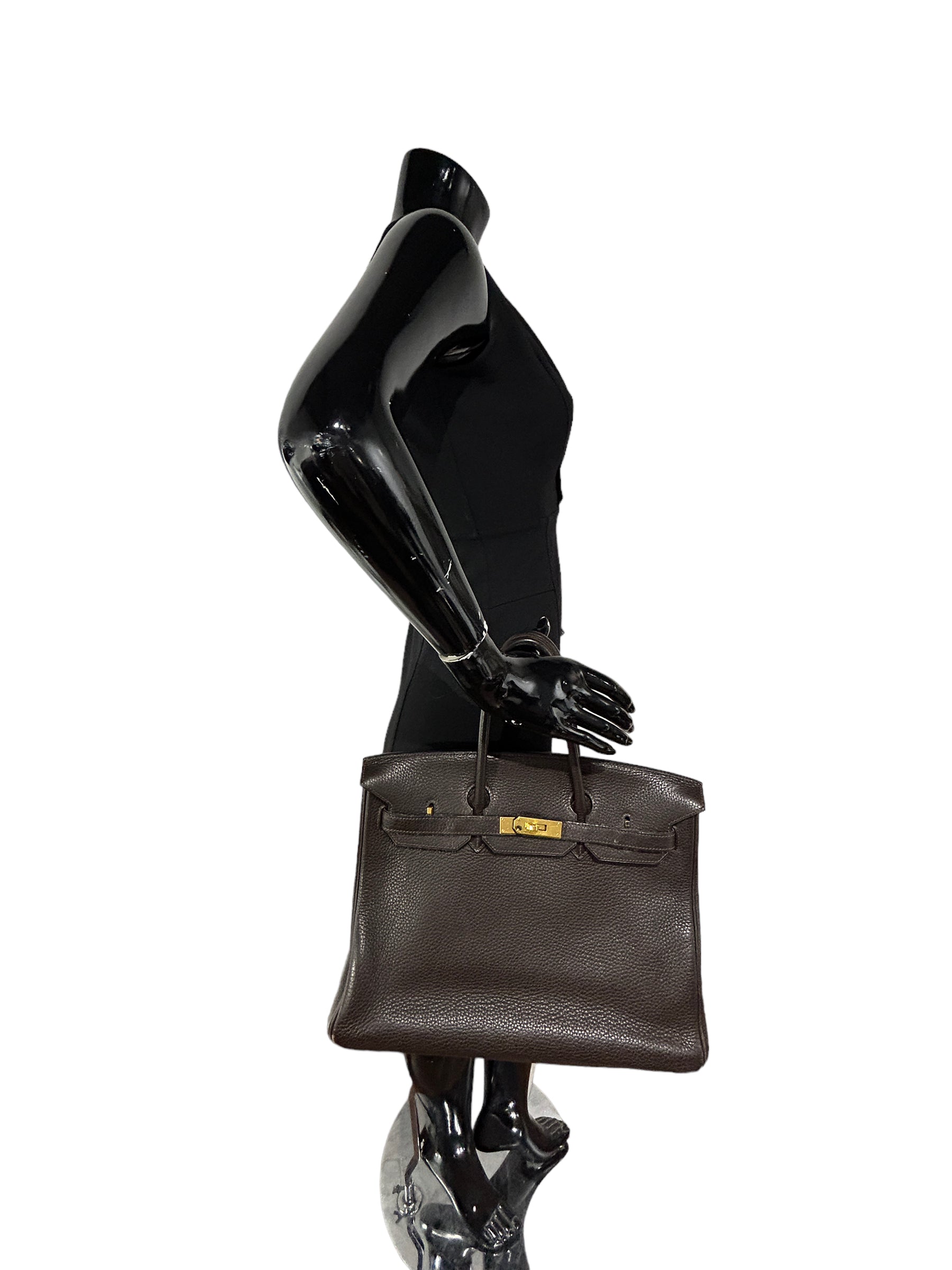 Chocolate Brown Togo Birkin 35 w/GHW