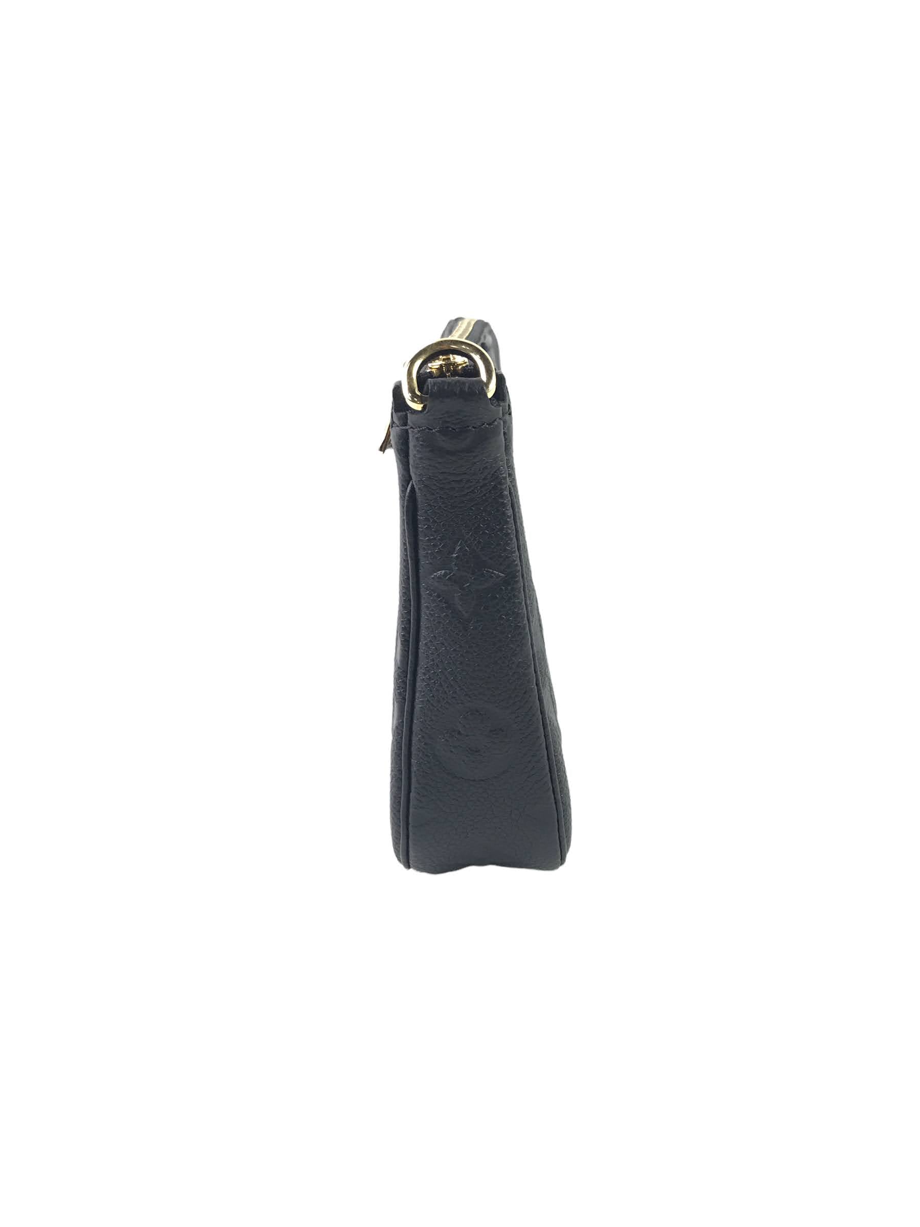 Black Monogram Empreinte Leather Multi Pochette Accessoires W/GHW